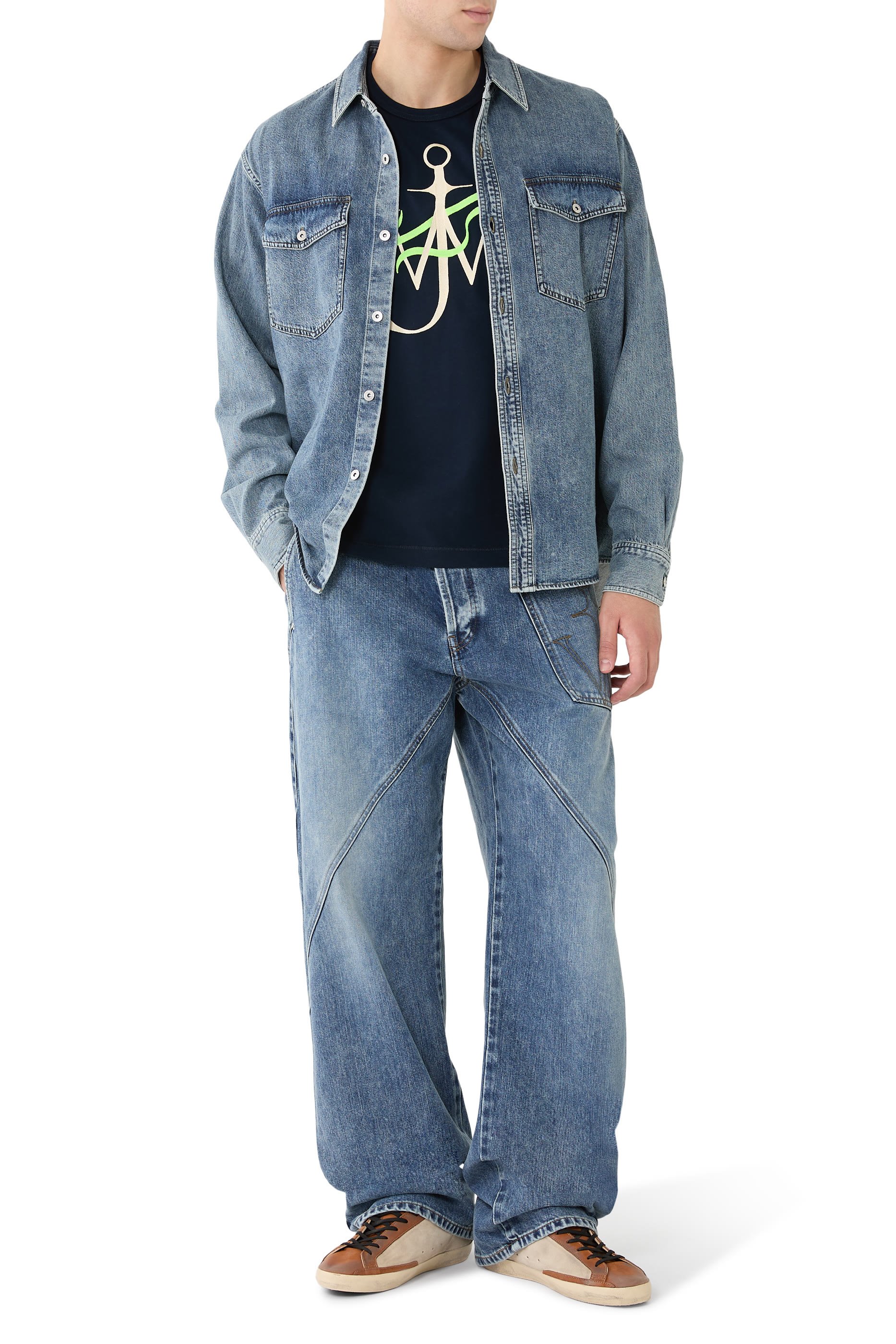 Oversized Denim Shirt