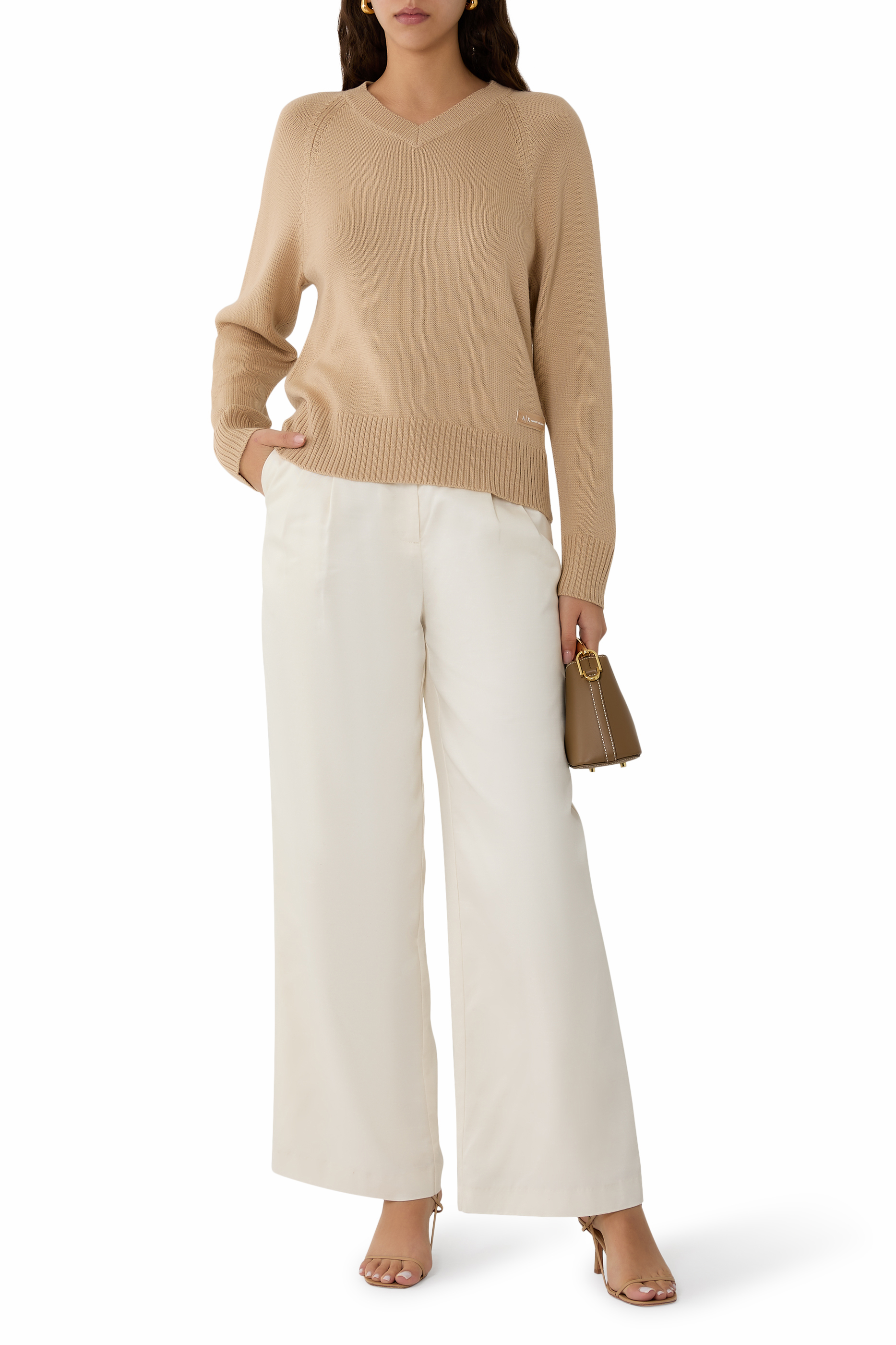 Cozy Lab V-Neck Jumper