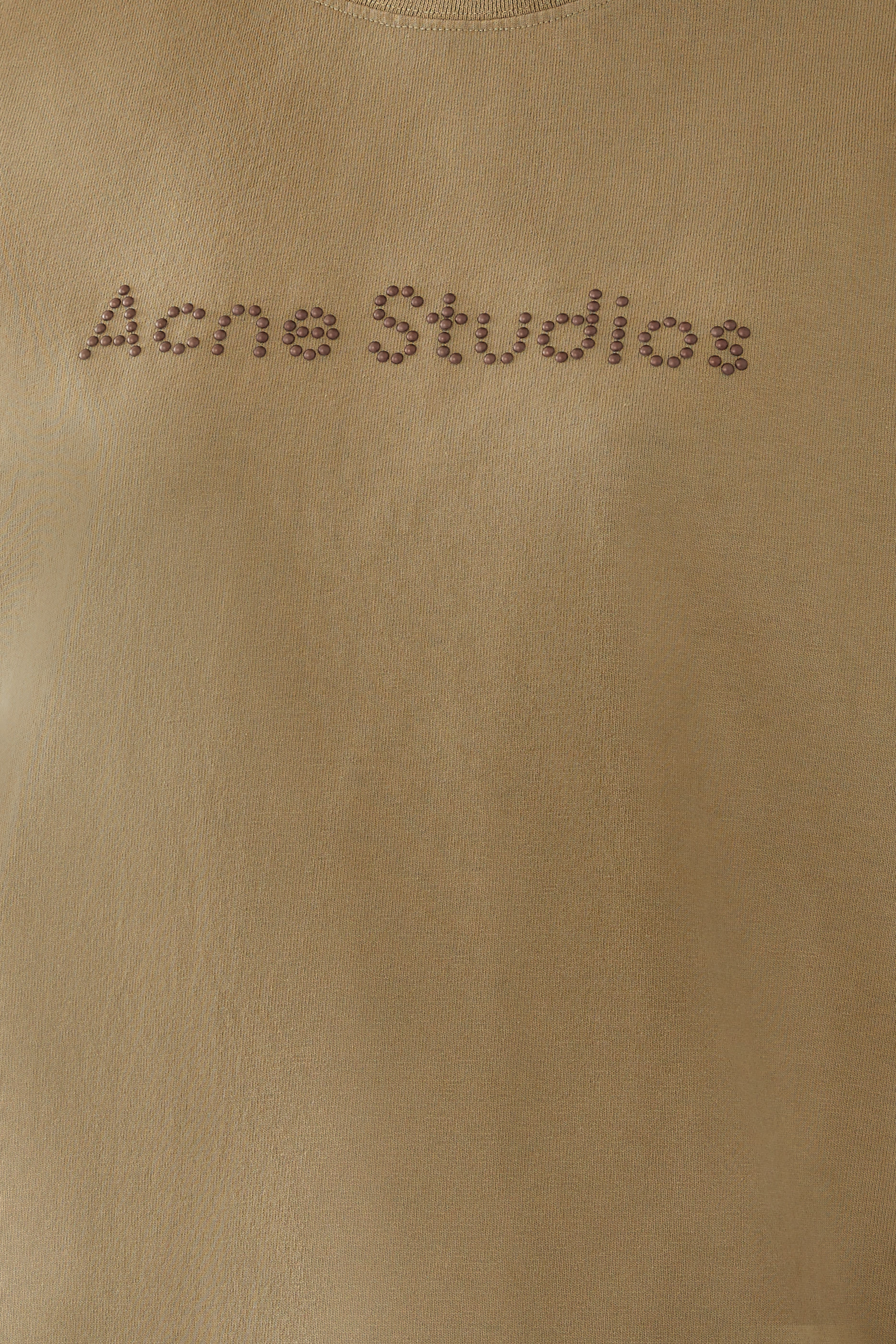 Logo Diamant&eacute;s-Studded T-Shirt