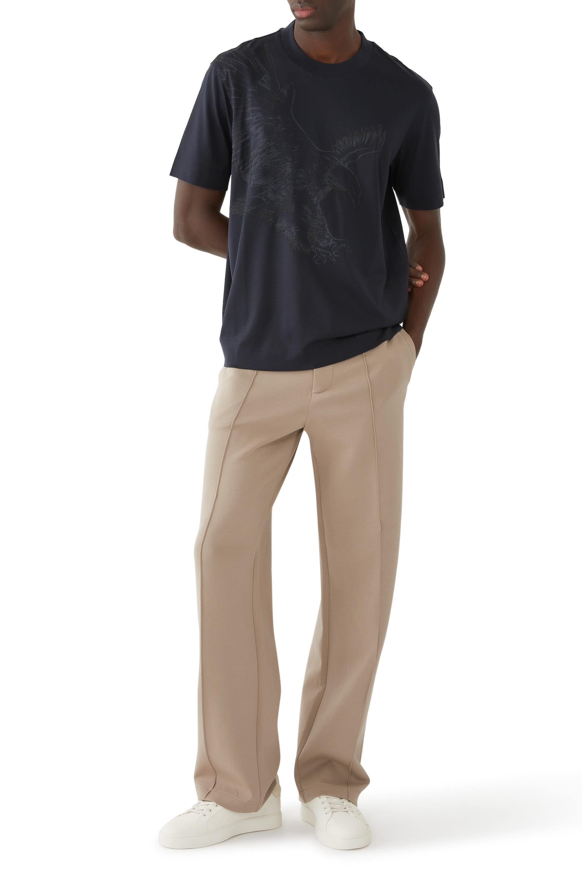 Macro Eagle Logo T-Shirt