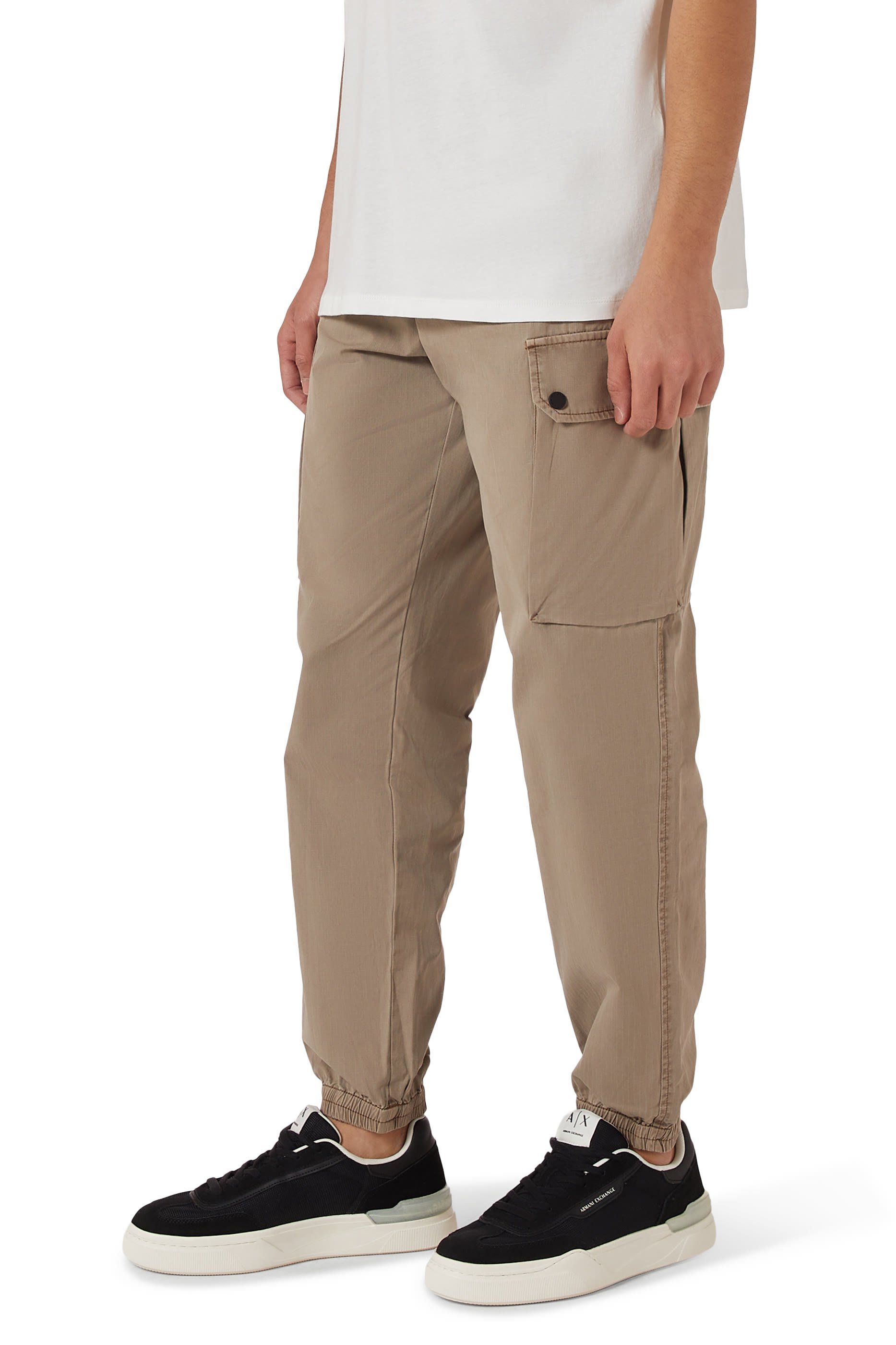 Flick AX Lettering Side Logo Sneakers