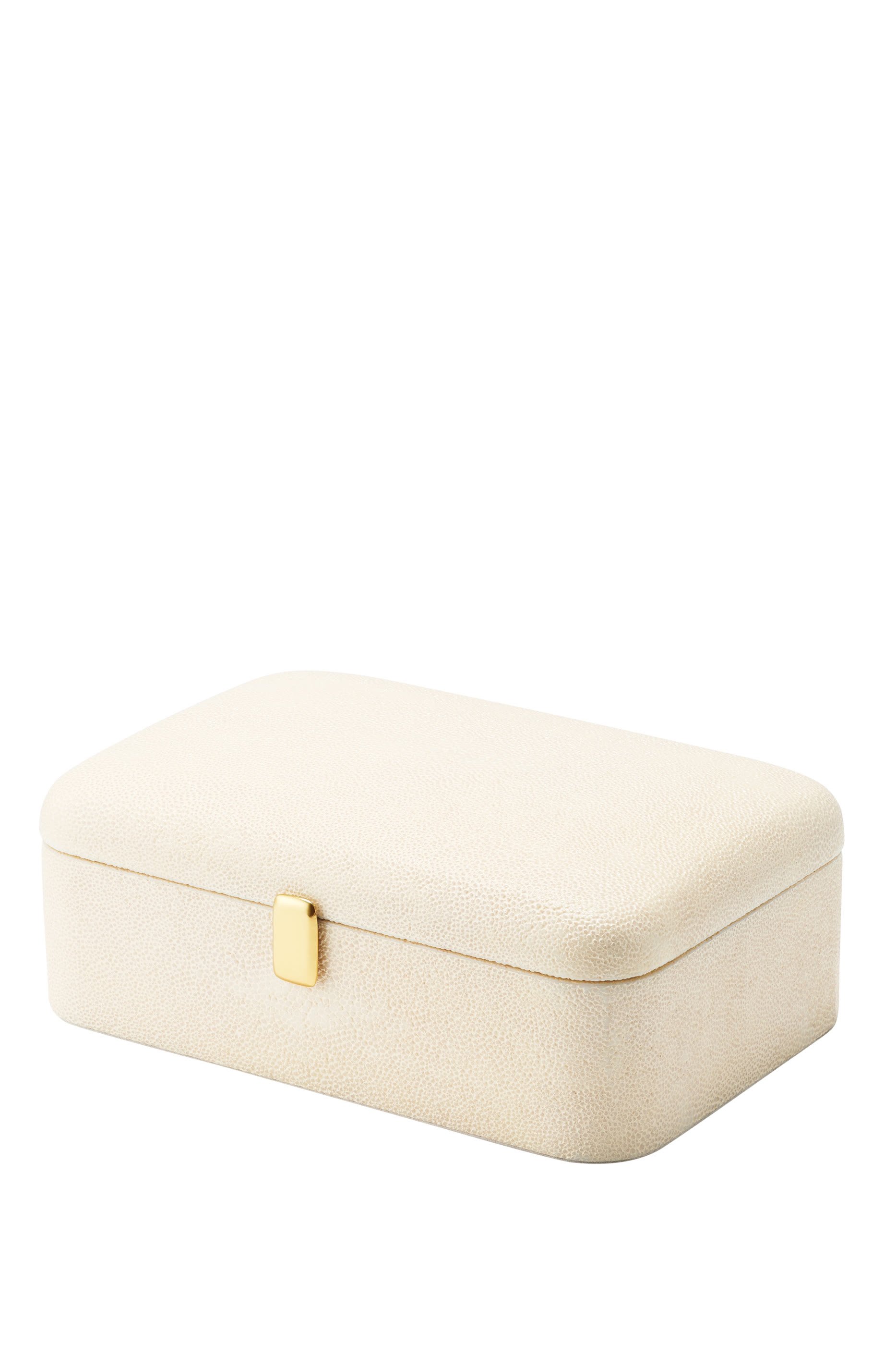 Abella Shagreen Small Jewelry Box