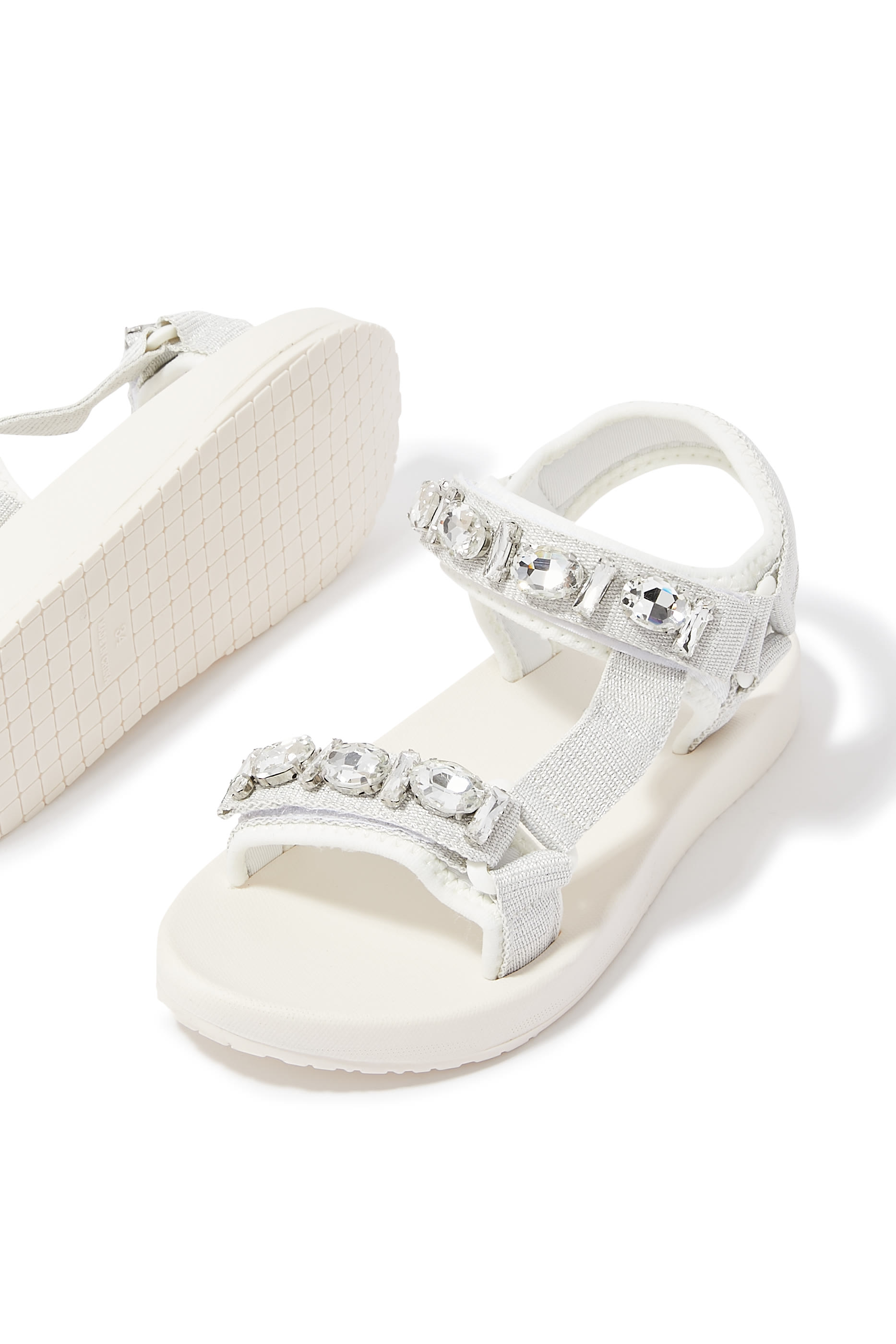 Hi-Tech Rhinestone Sandals