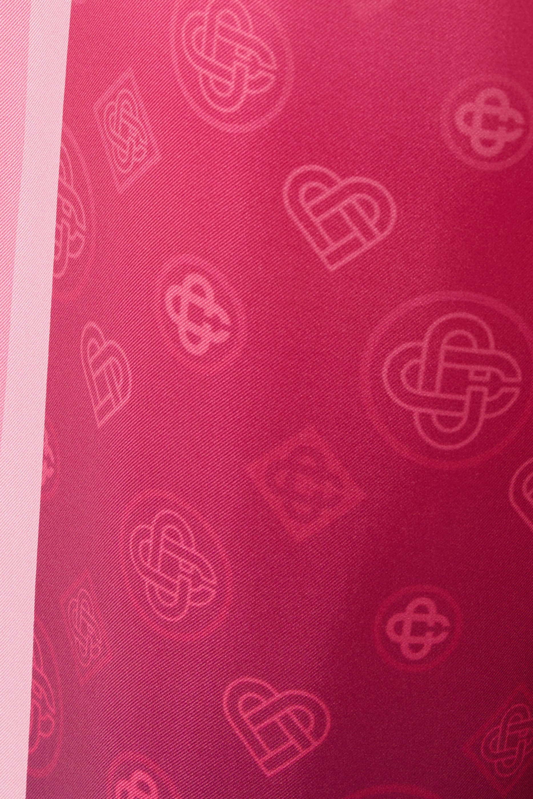 Monogram Silk Trousers