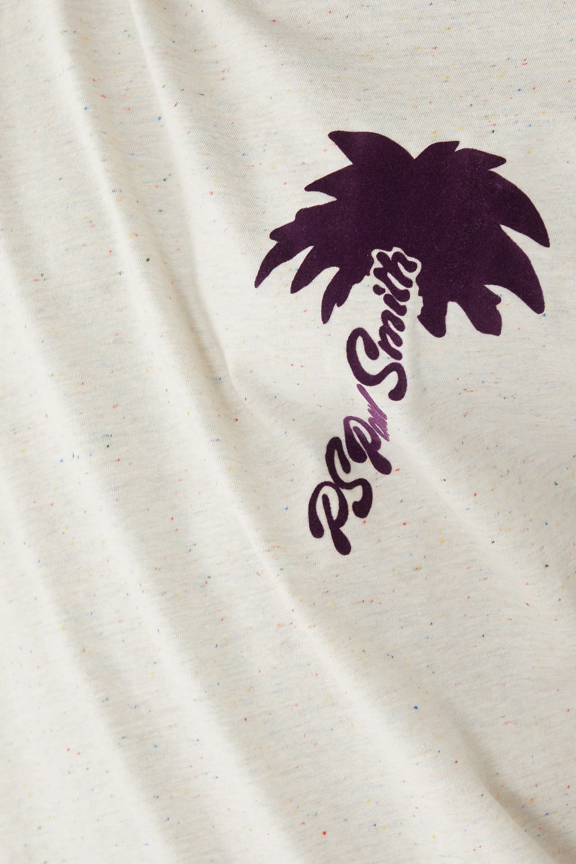Palm Tree Cotton-Blend T-Shirt