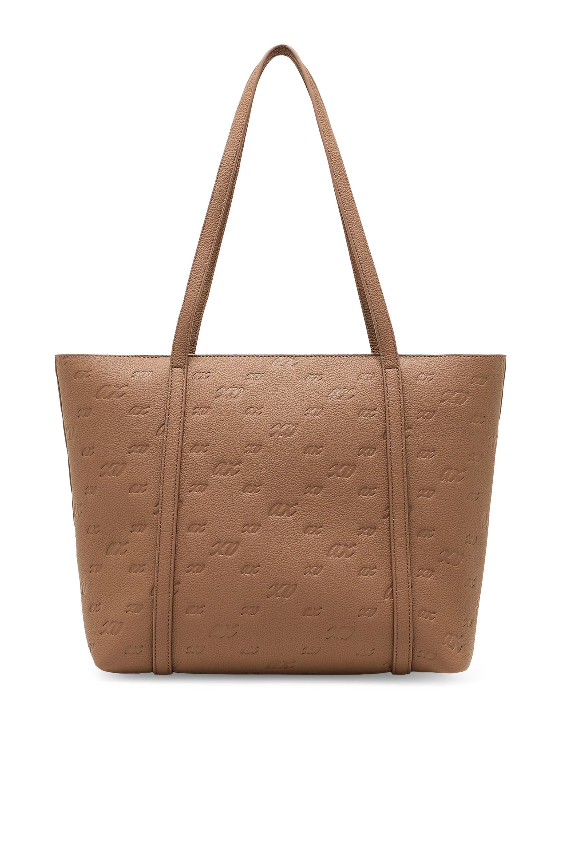 Embossed Logo Shopping Bag