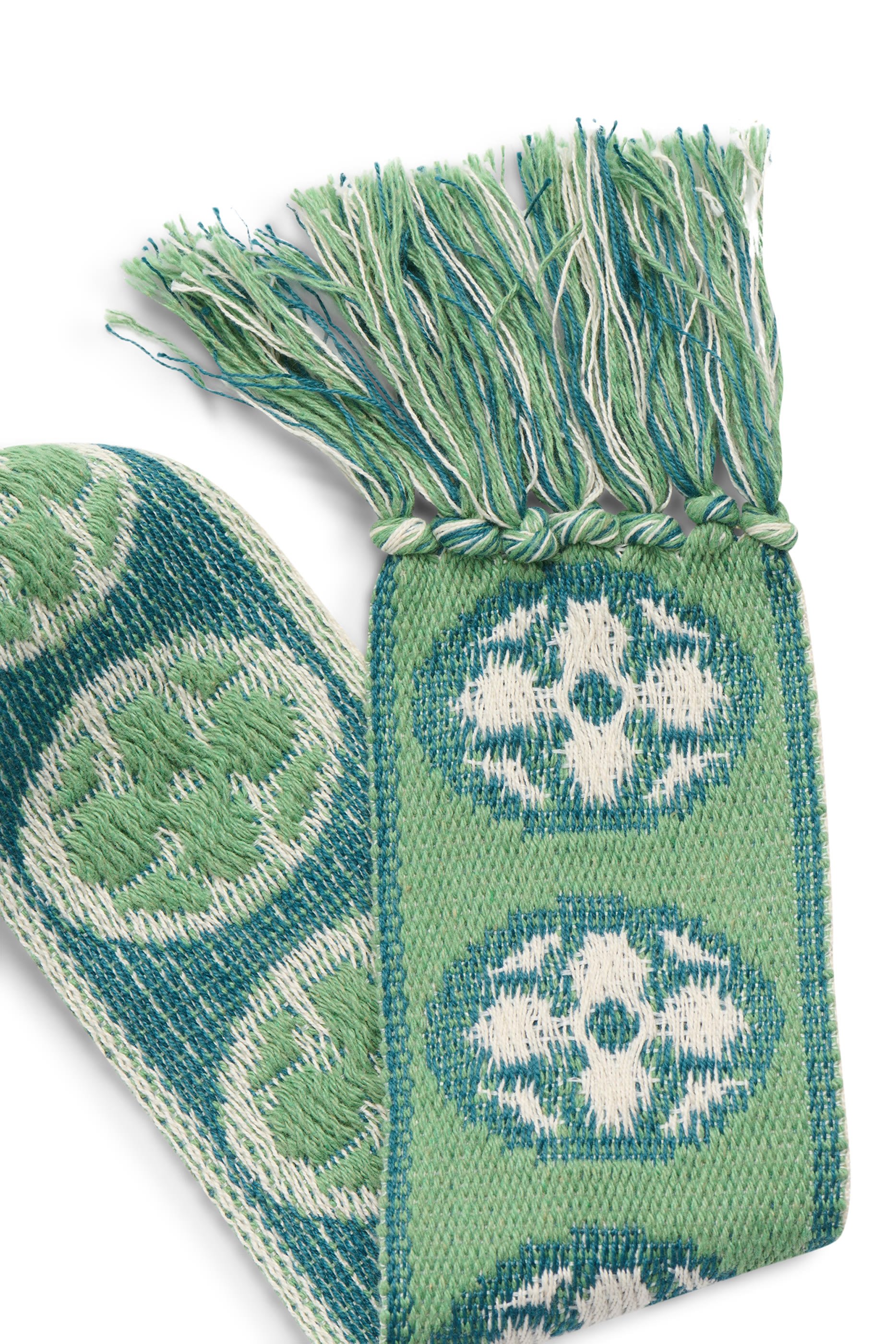 Antibes Cotton Scarf with Fringe