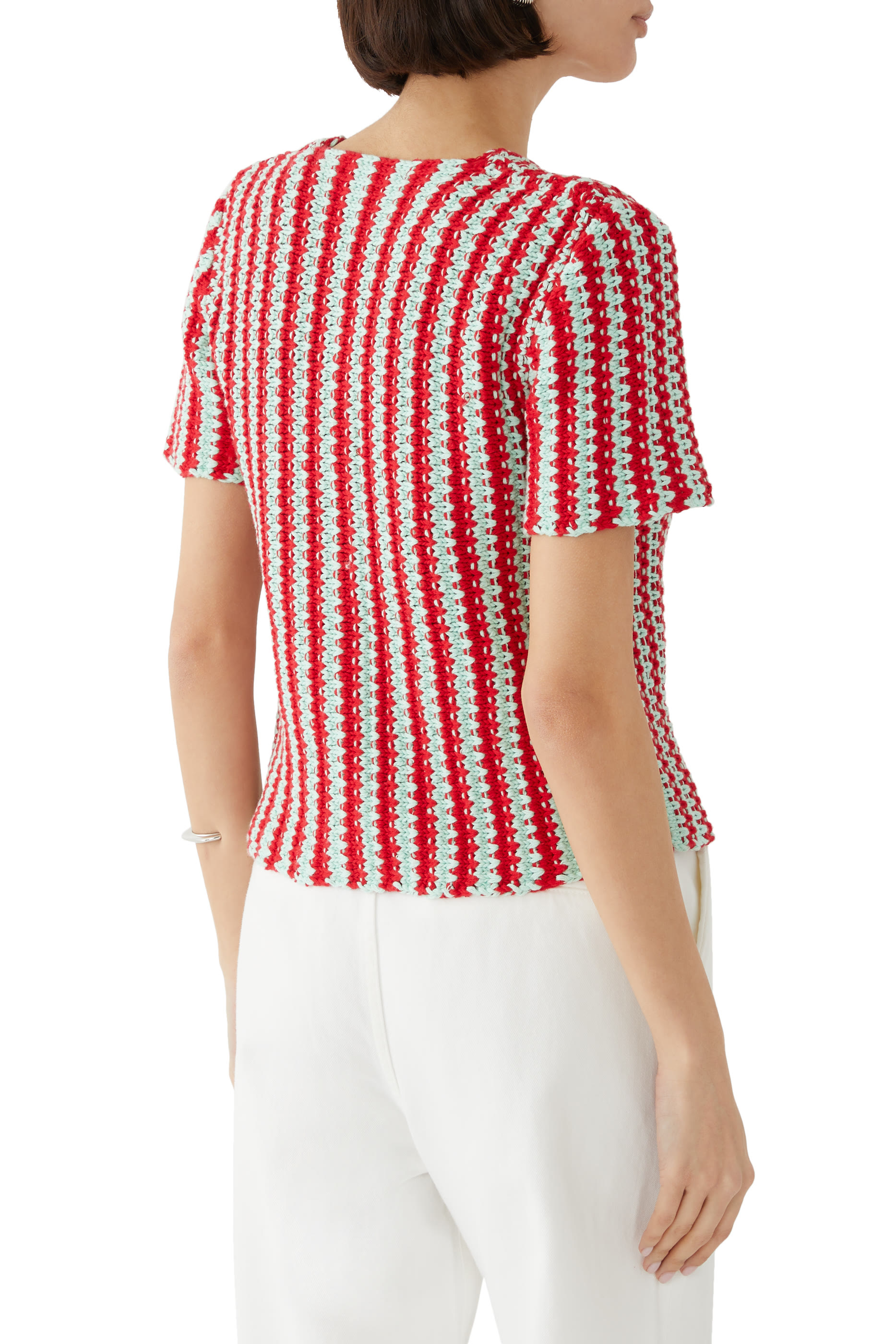 Zig Zag Crochet Shirt