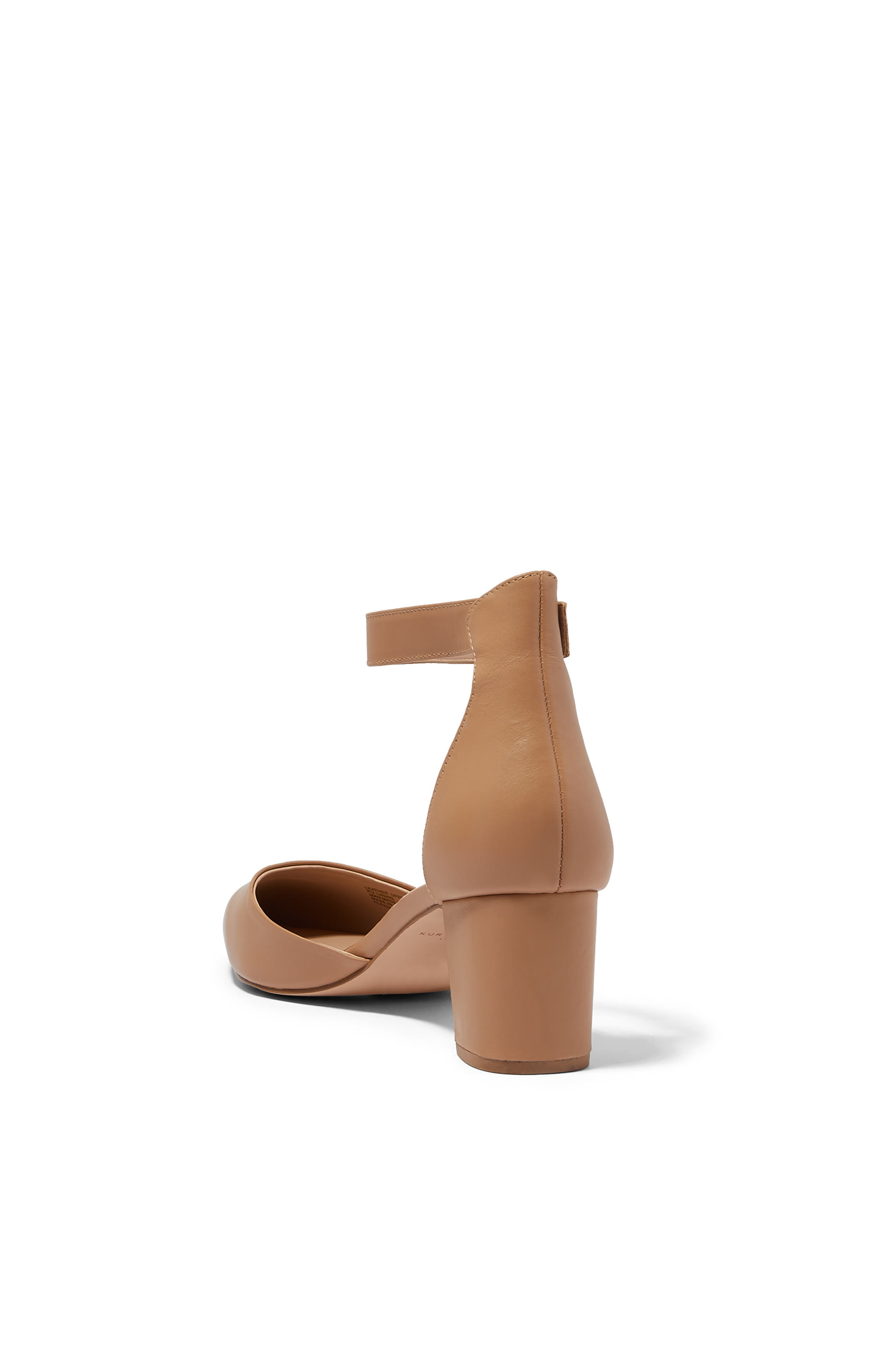 Burlington 60 Ankle Strap Leather Pumps