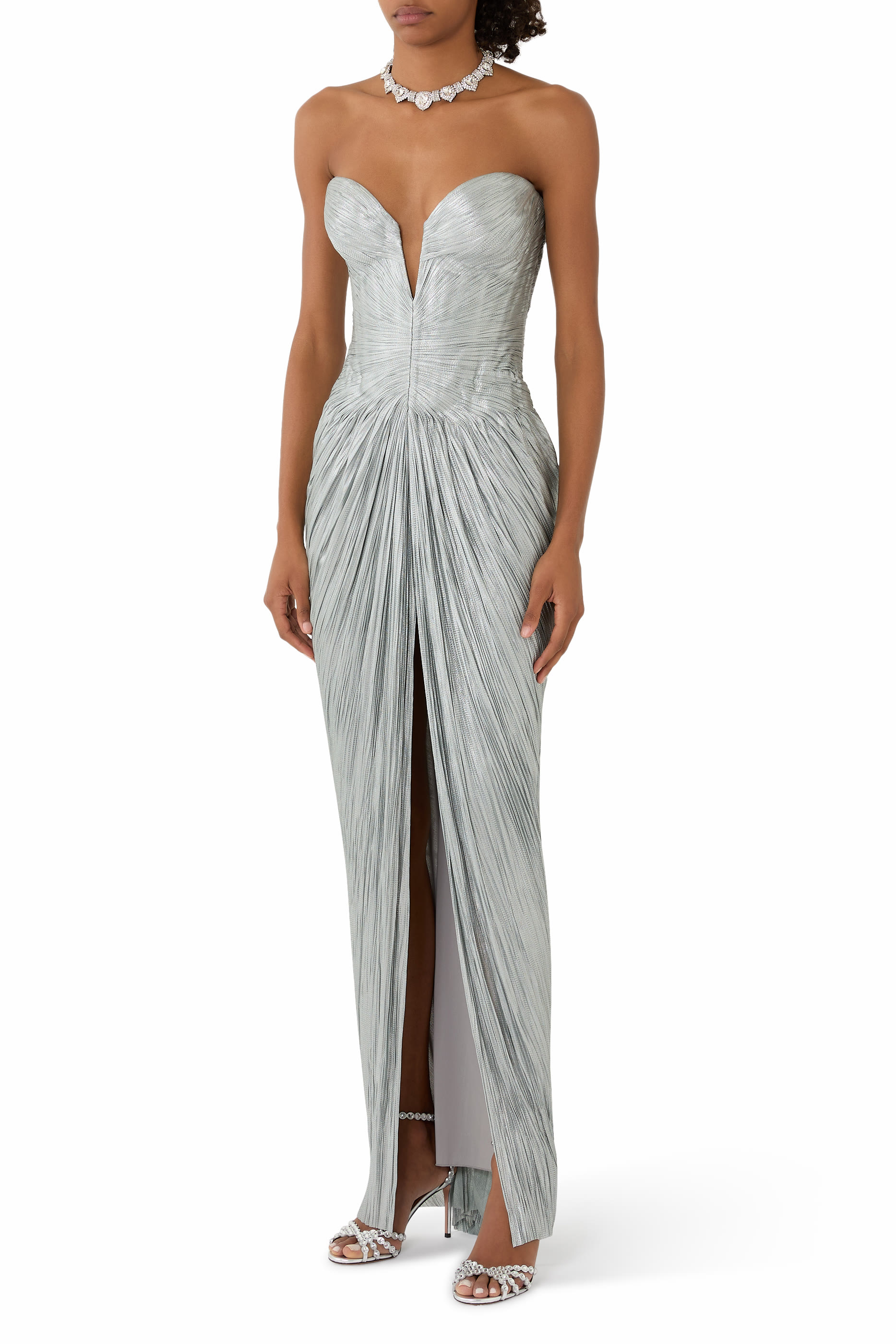 Strapless Evening Dress