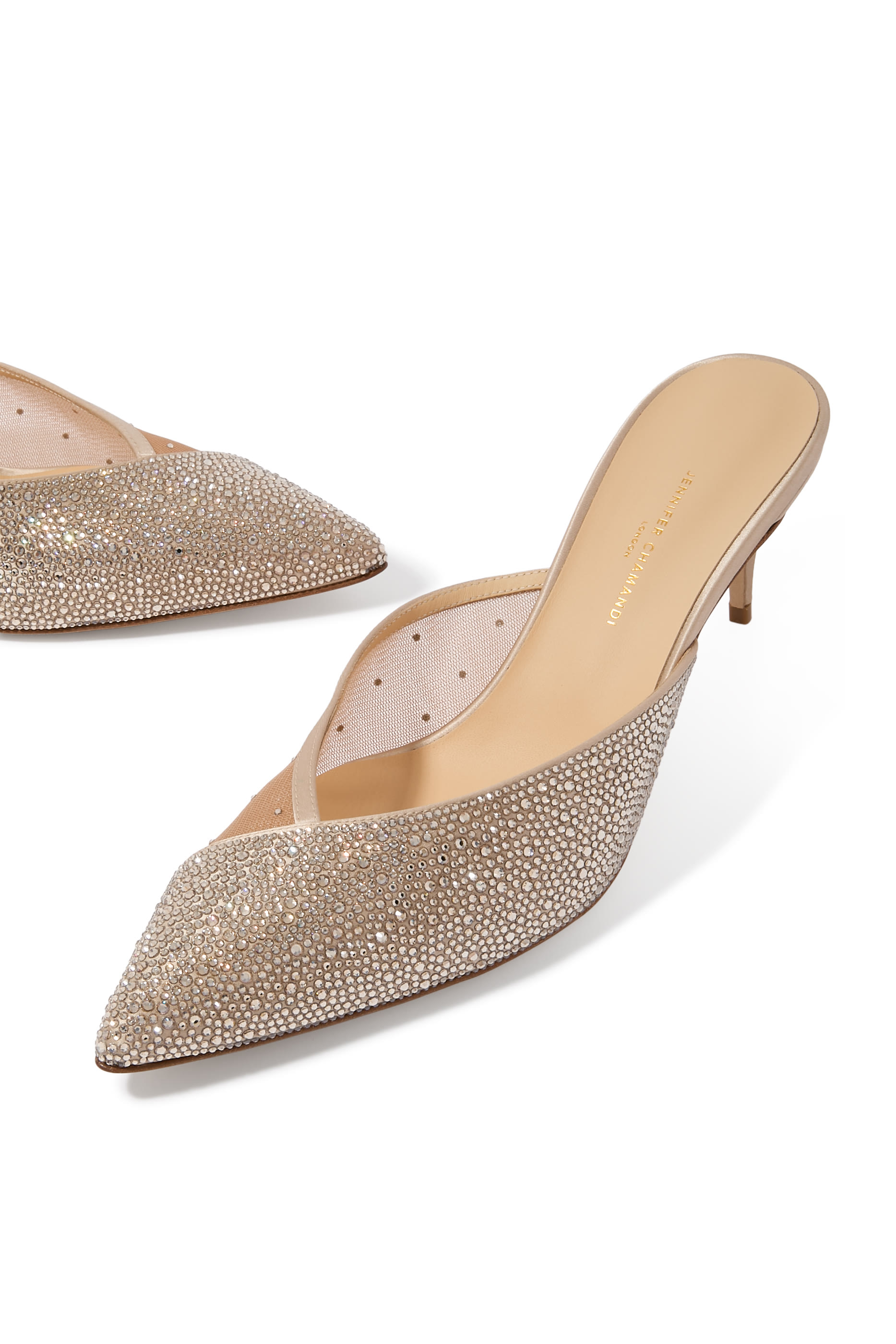 DI 85 Kitten-Heel Mules