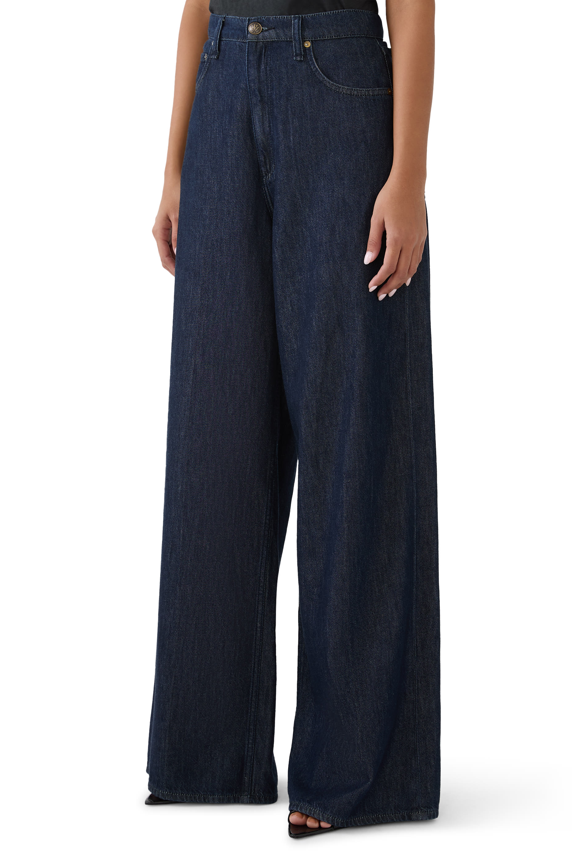 Featherweight Sofie Wide-Leg Jeans