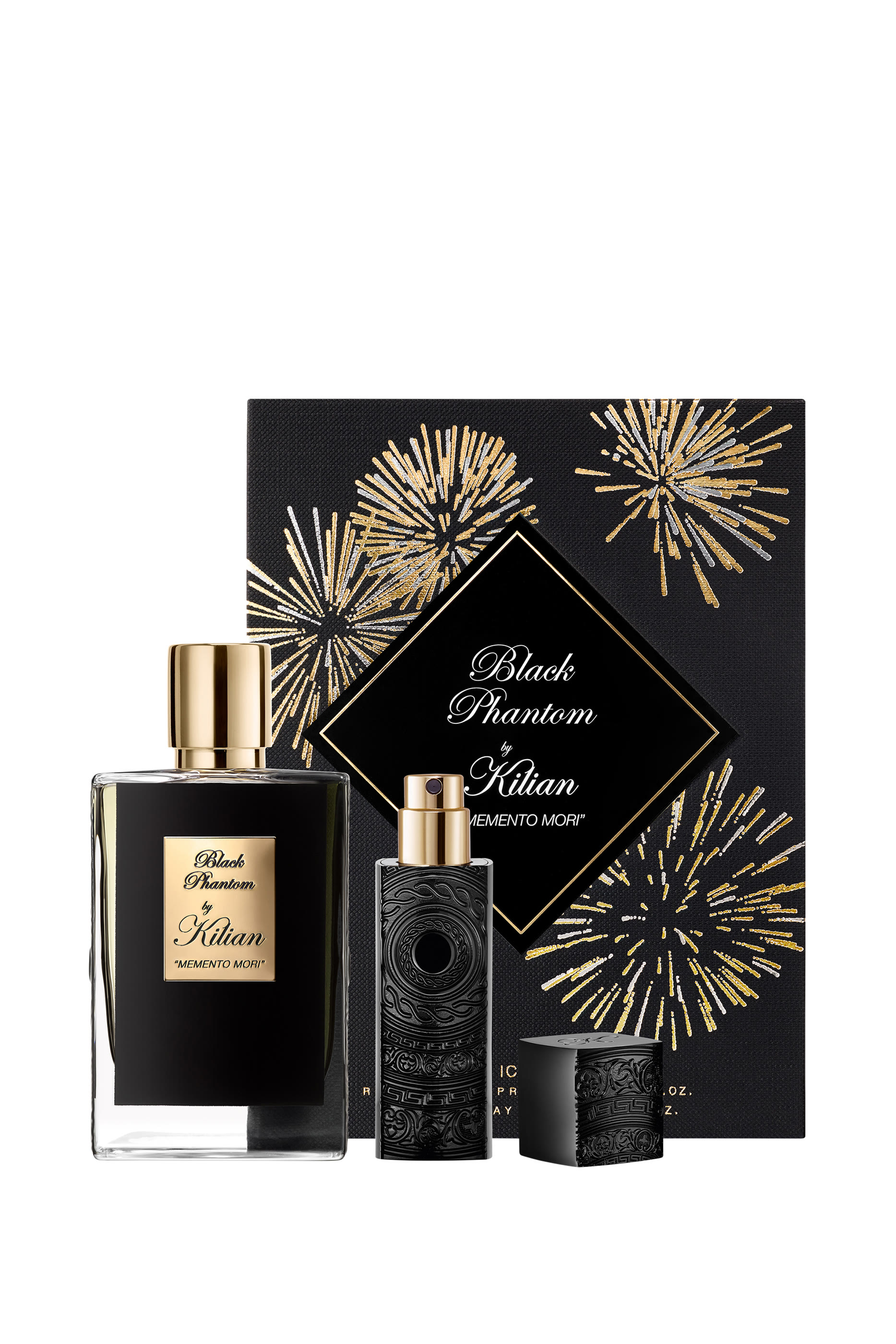 Black Phantom Memento Mori Holiday Icon Set