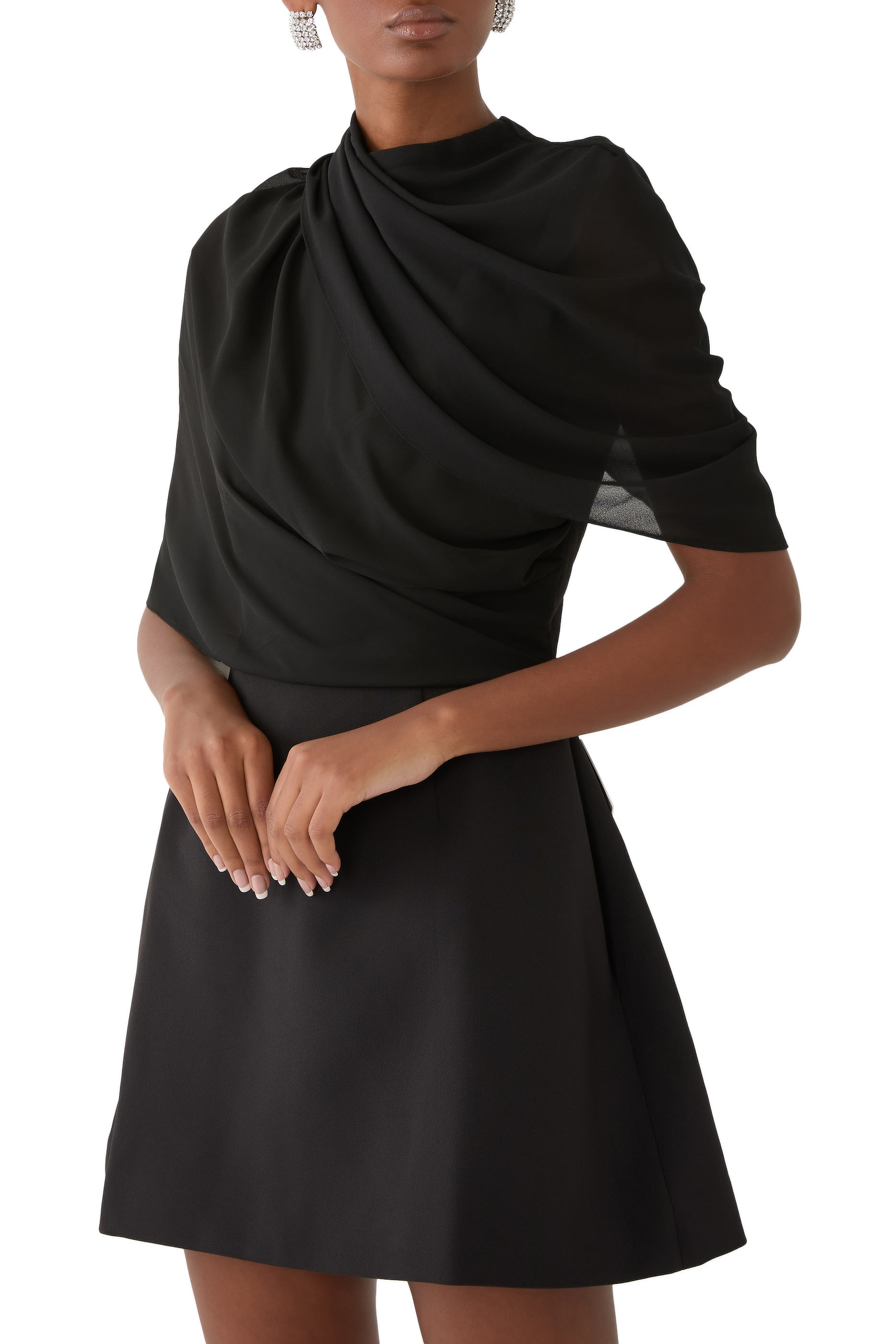 The Ultimate Muse Gathered Mini Dress