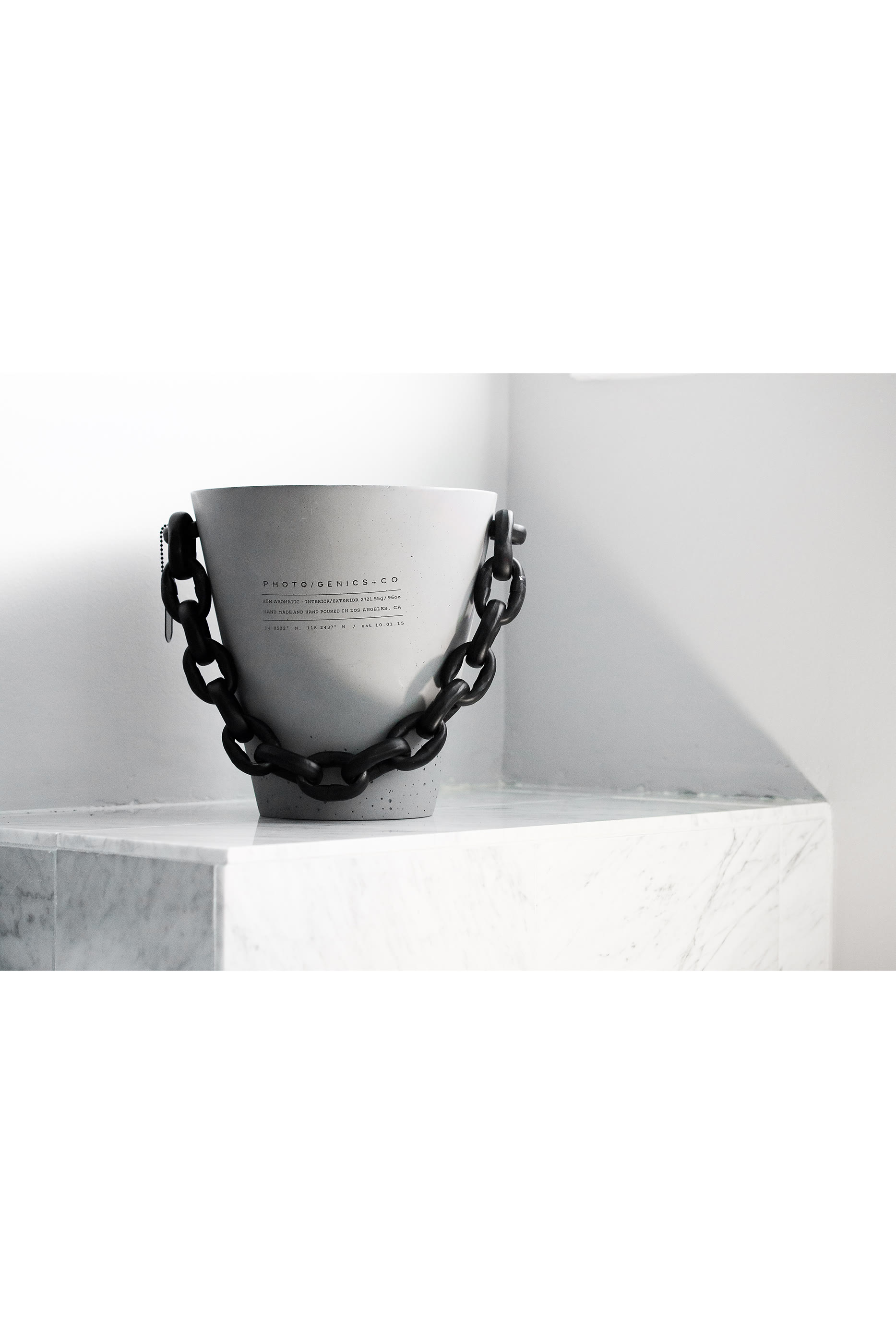 Limited Edition 4 XL Concrete Bucket Candle (Betel)