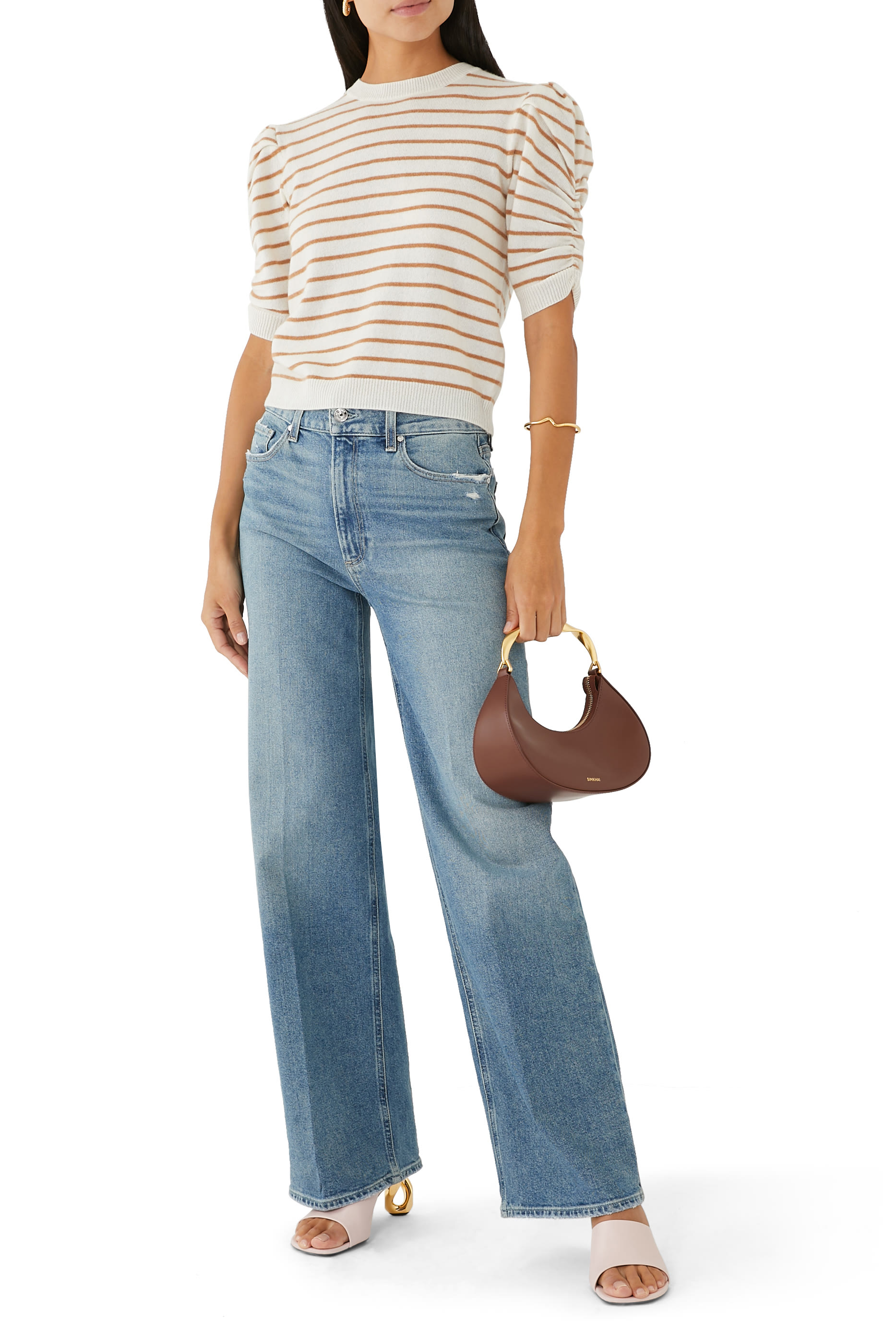 Sasha Storybook Distressed Jeans