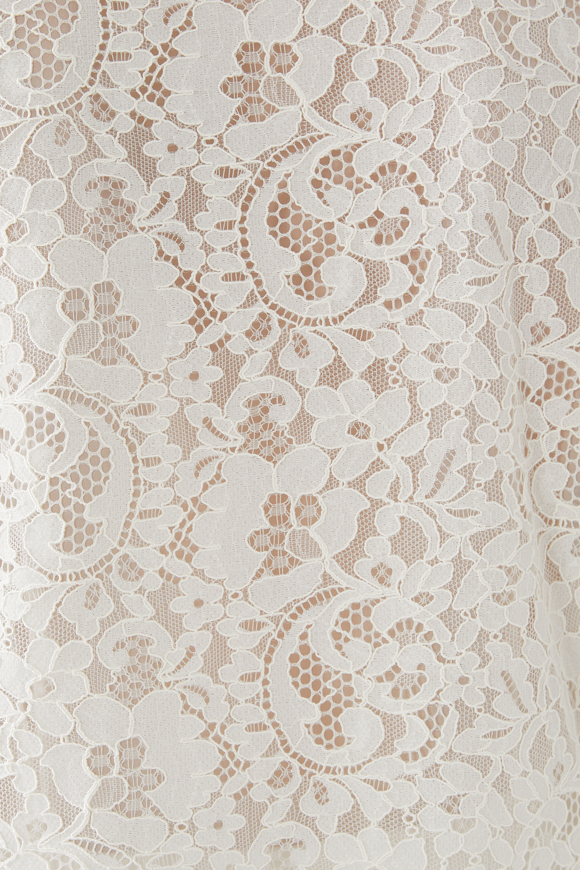 Judith Sheer Lace Shawl Collar Blazer