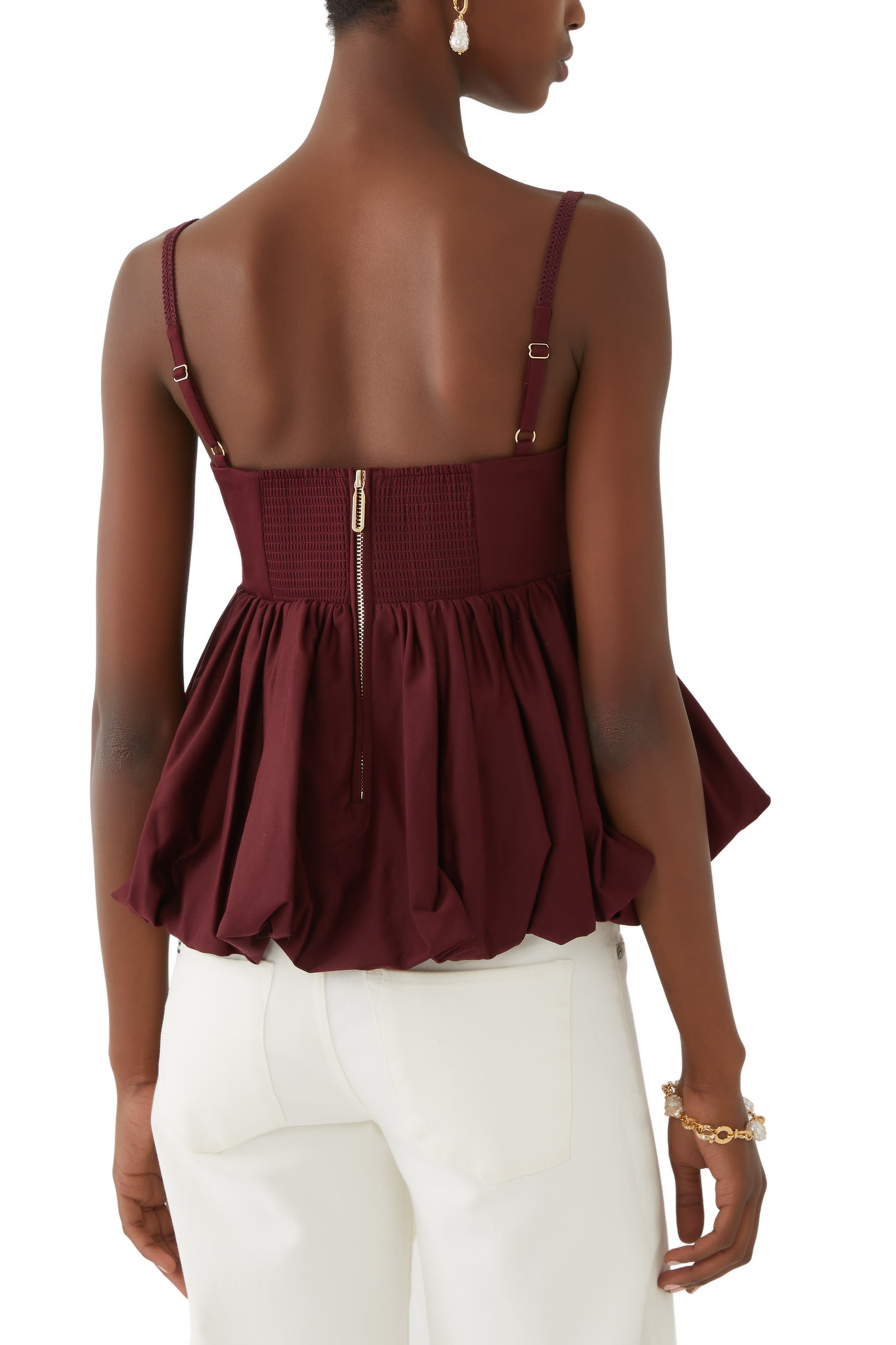 Mimi Peplum Top