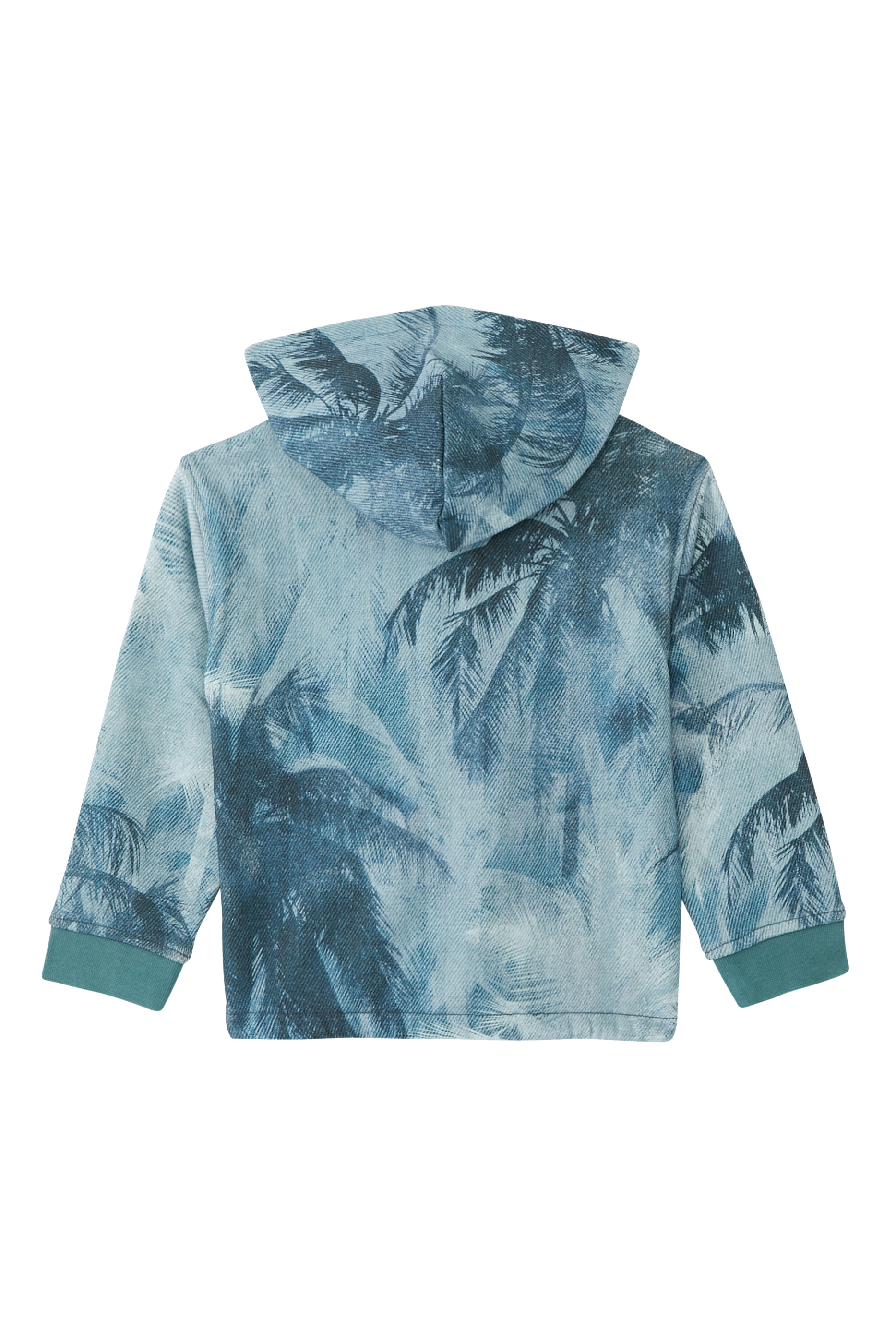 Palm Tree Print Hoodie