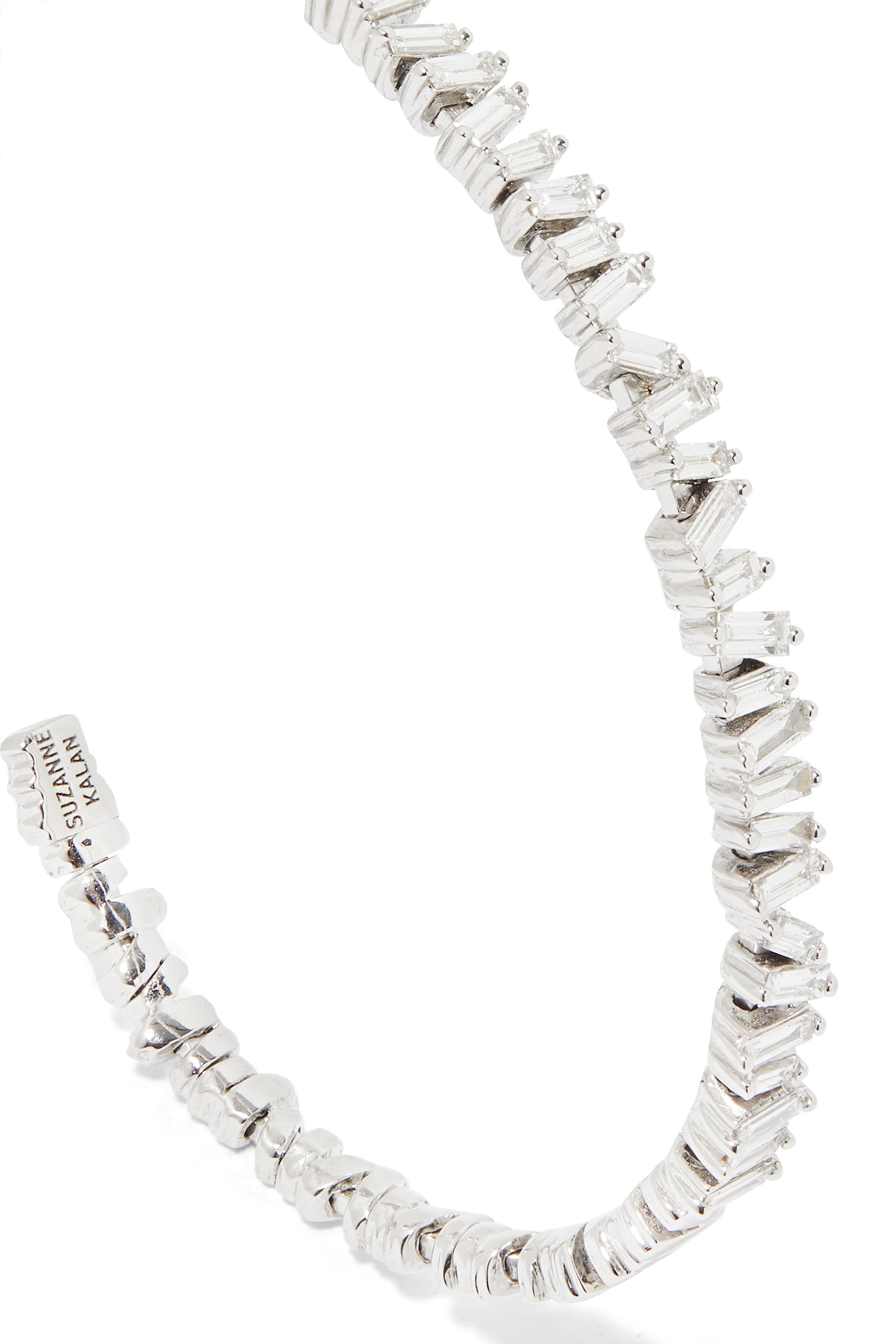 Classic Baguette Diamond Bangle