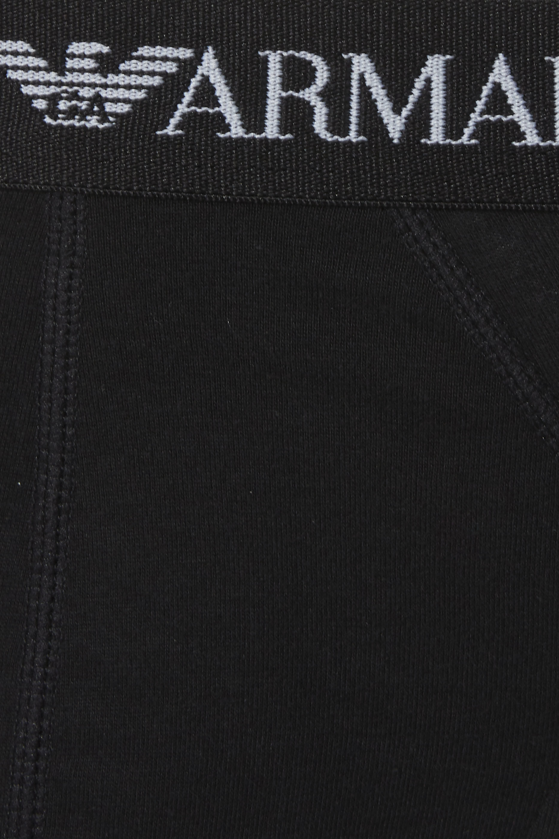 Stretch-Cotton Logo Briefs, Set of Two