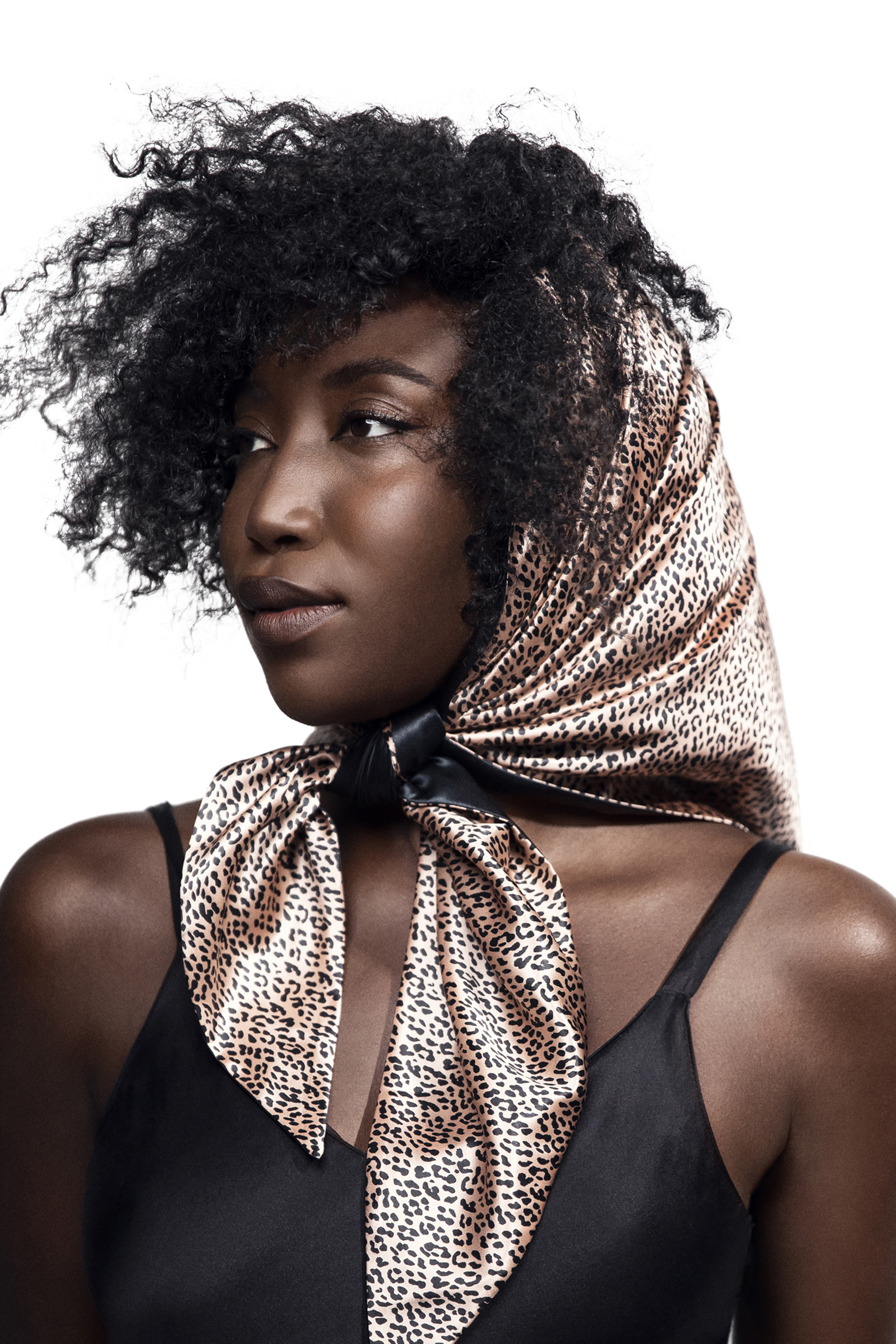 Wild Leopard Hair Wrap