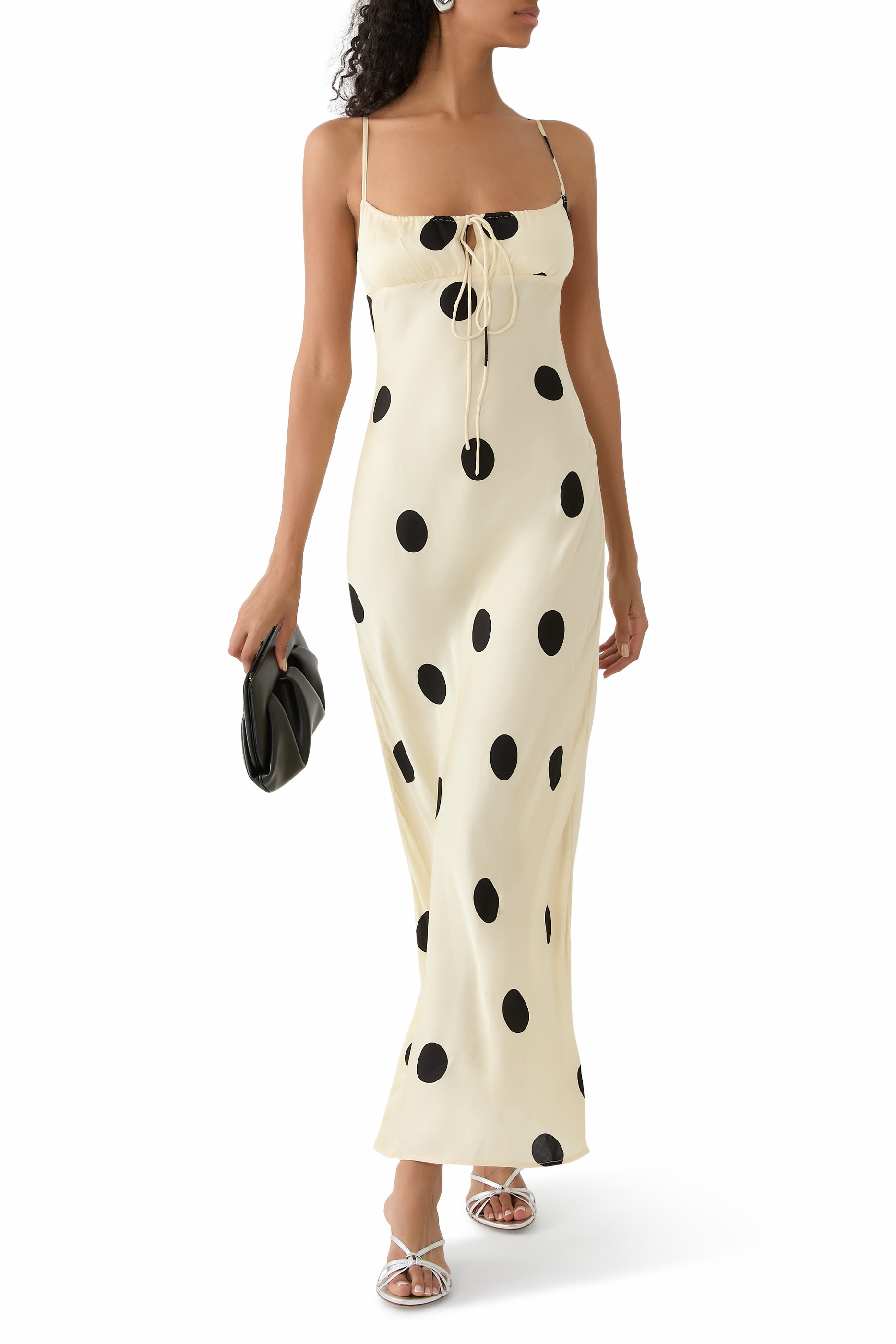 Chilli-Print Maxi Dress