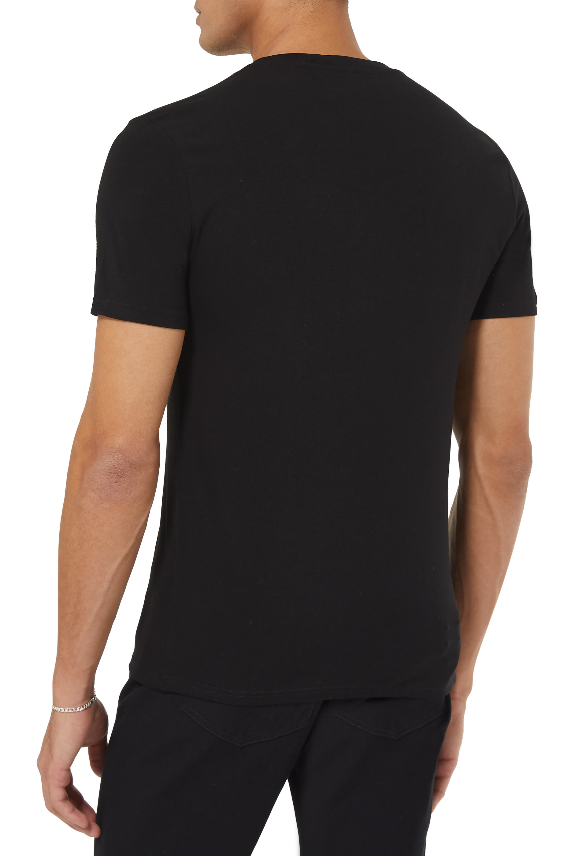 Double Question Mark Logo Slim Fit T-shirt