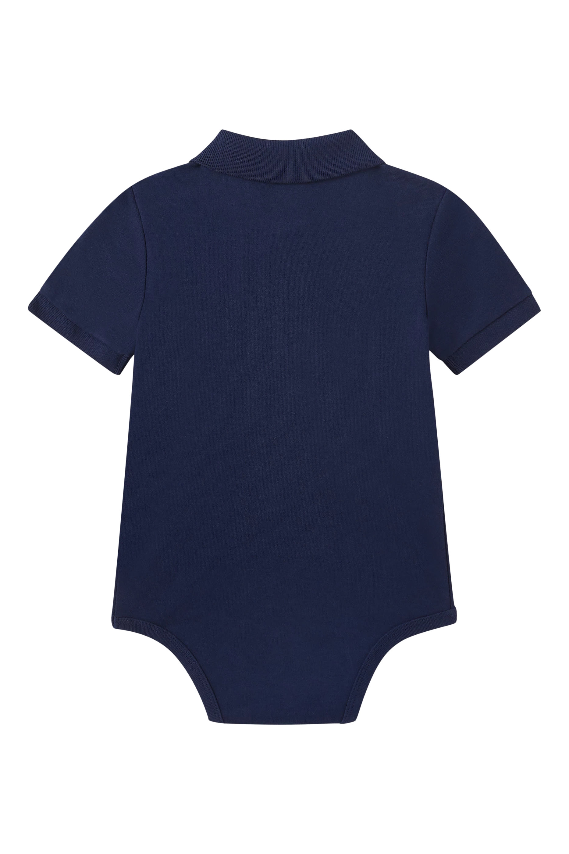 Kids Cotton Polo Bodysuit