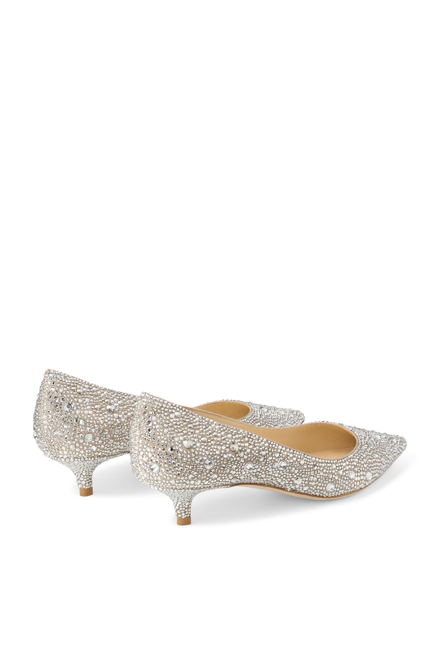 Amelia 35 Shimmer Suede Pumps 