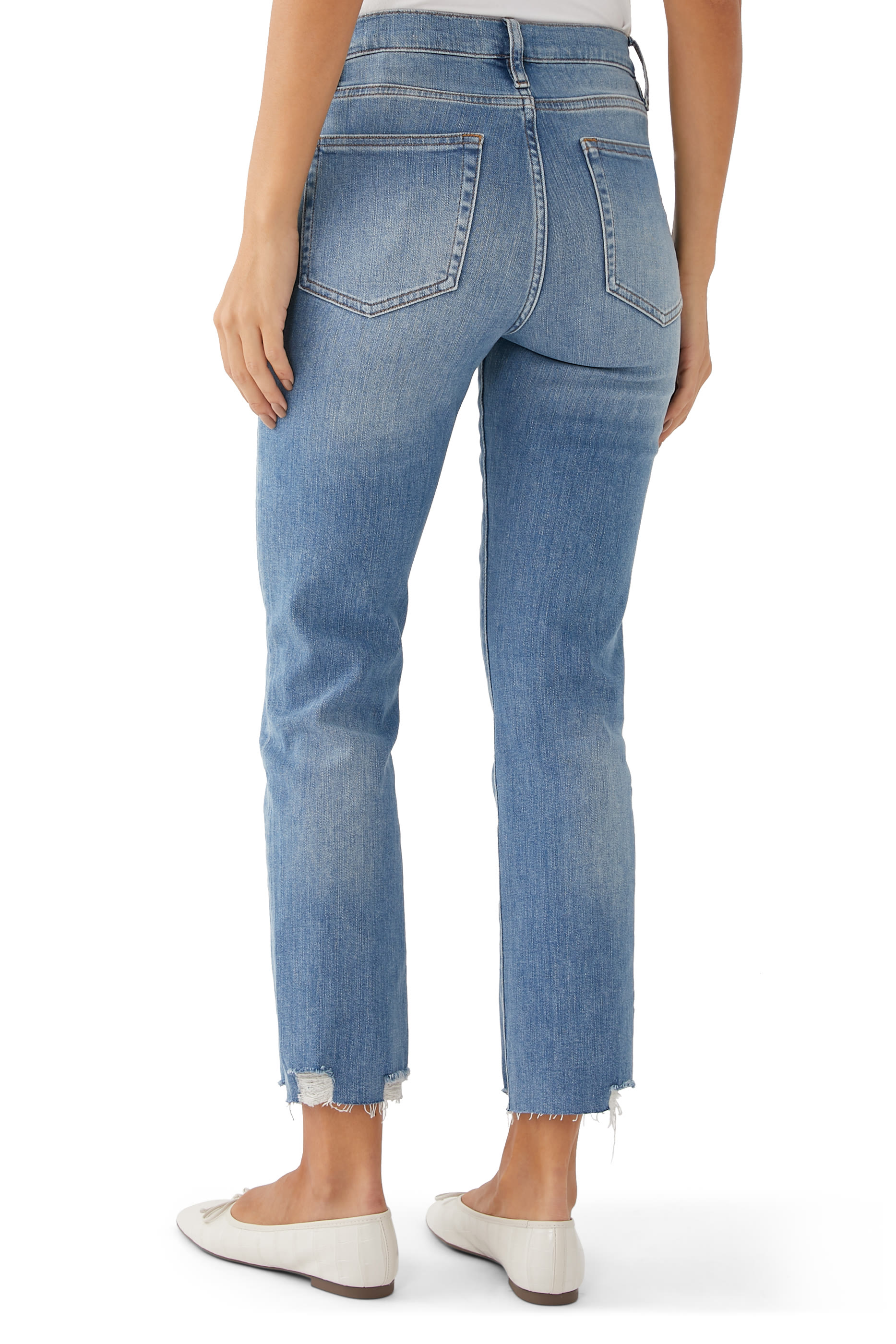 Le High Straight Jeans