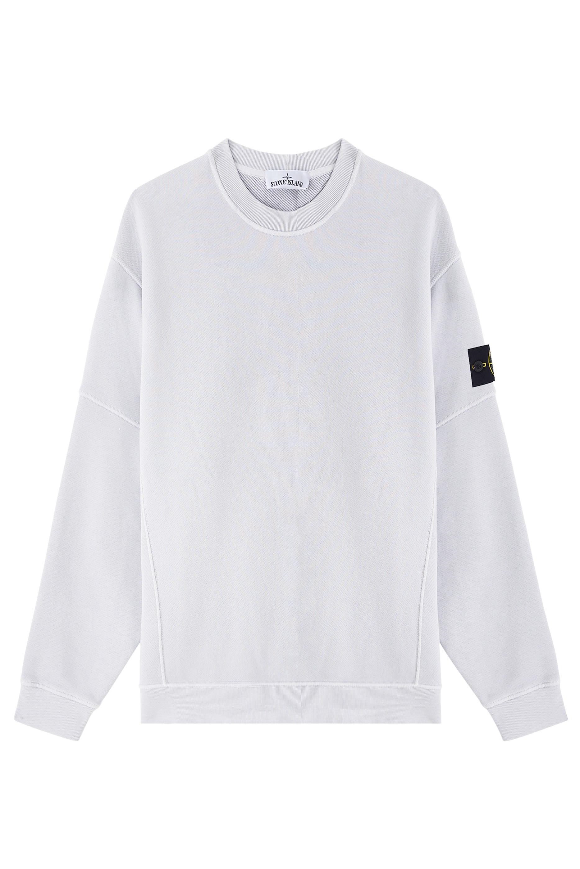 Logo Patch Cotton Fleece Sweatshirt