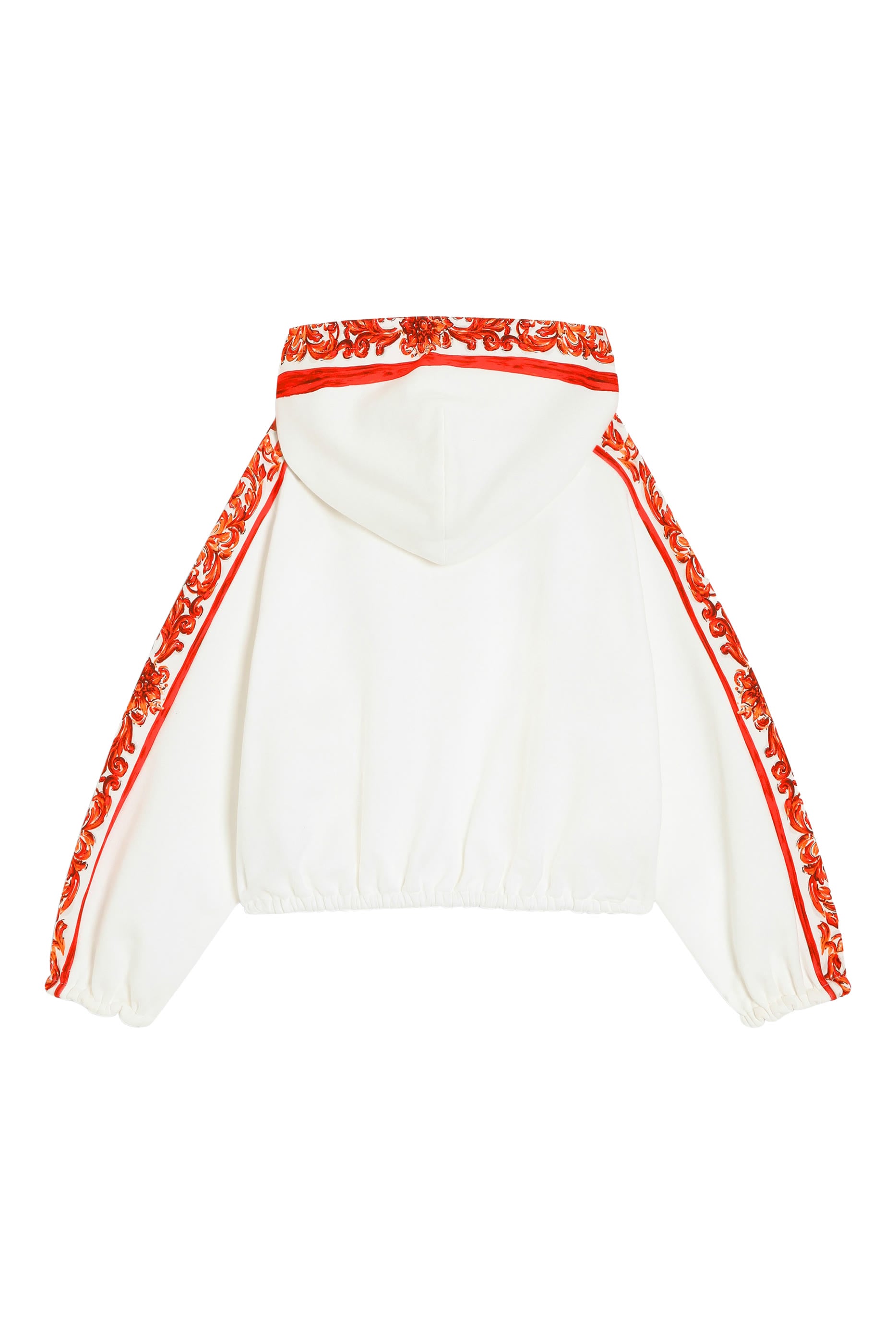 Kids Majolica-Print Hoodie