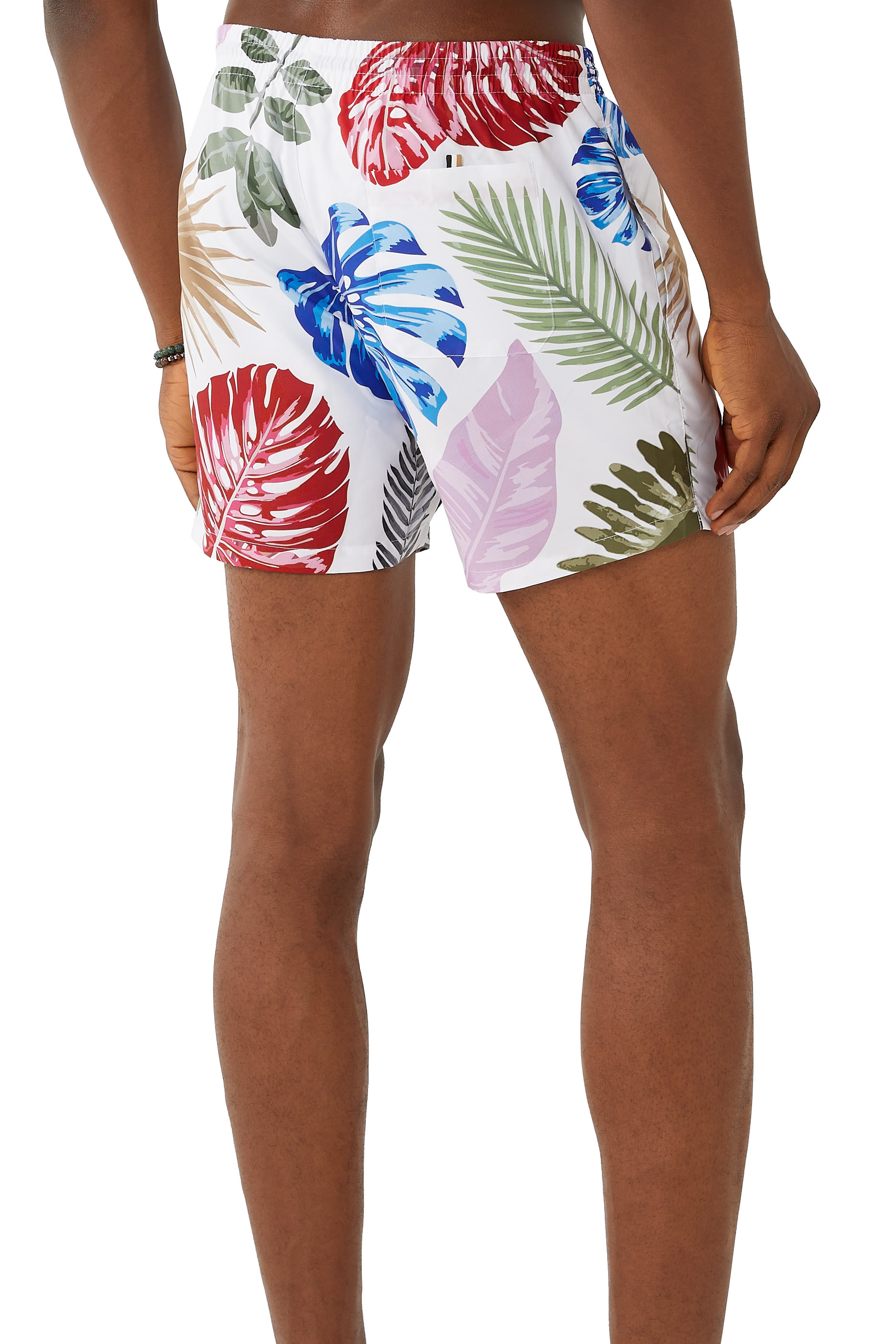 Floral-Print Swim Shorts