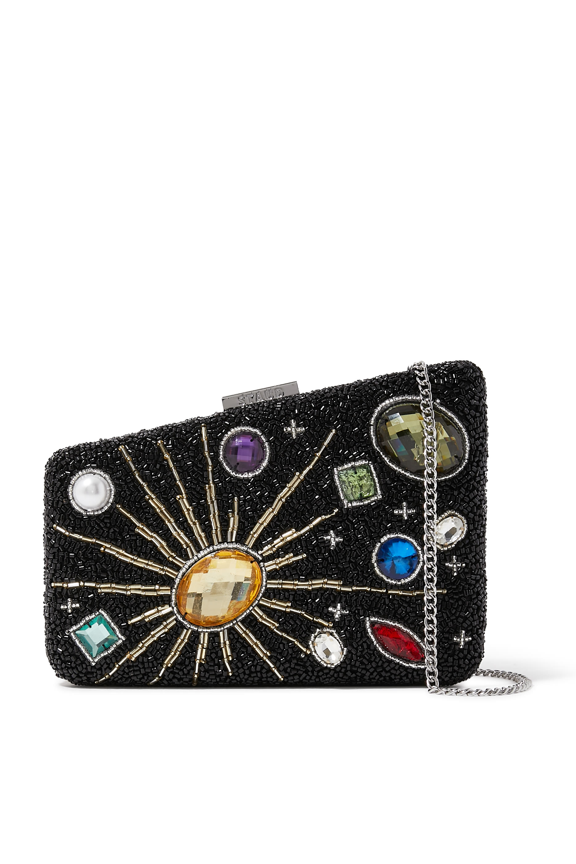 Carmella Beaded Clutch Bag