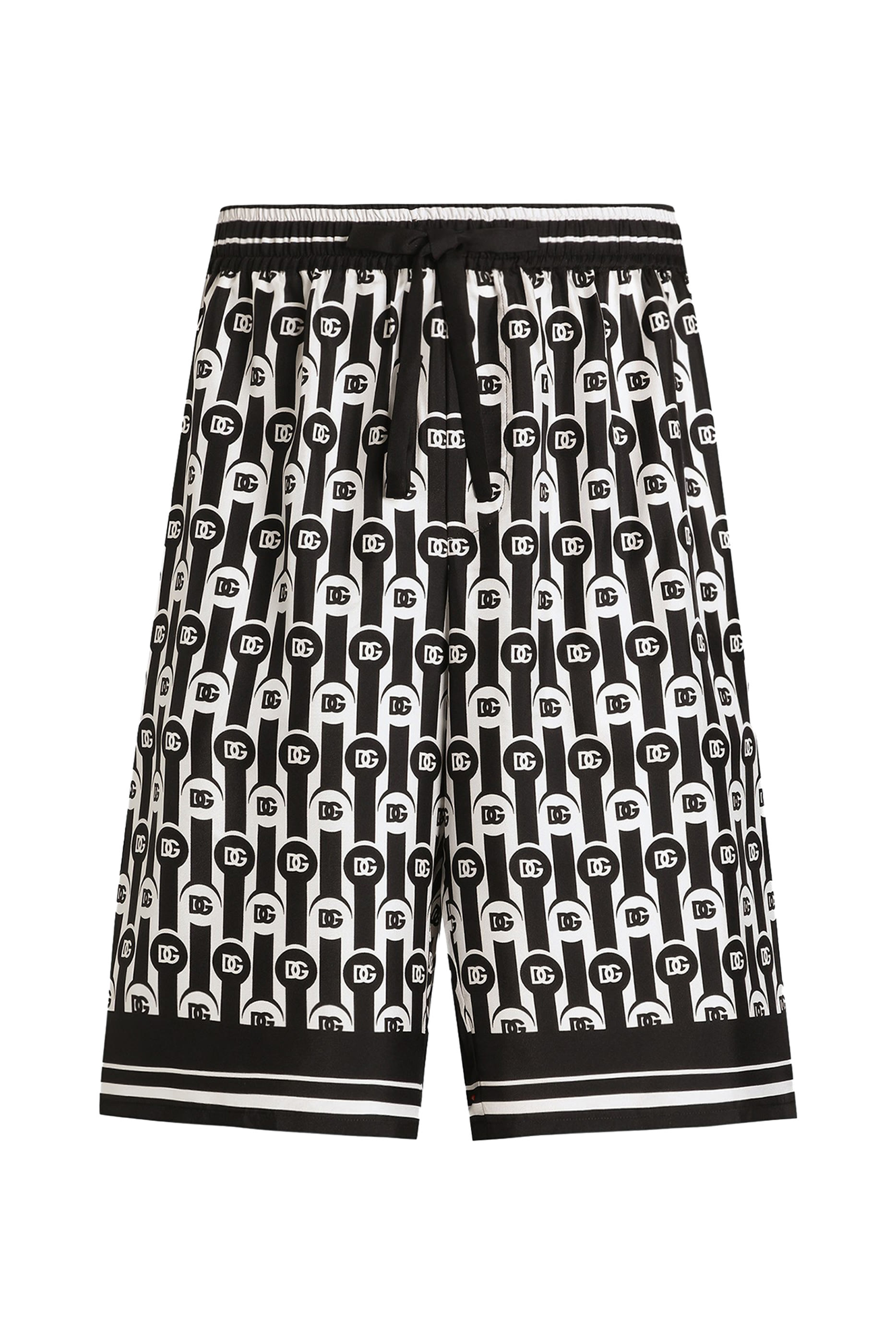 Silk Twill Bermuda Shorts