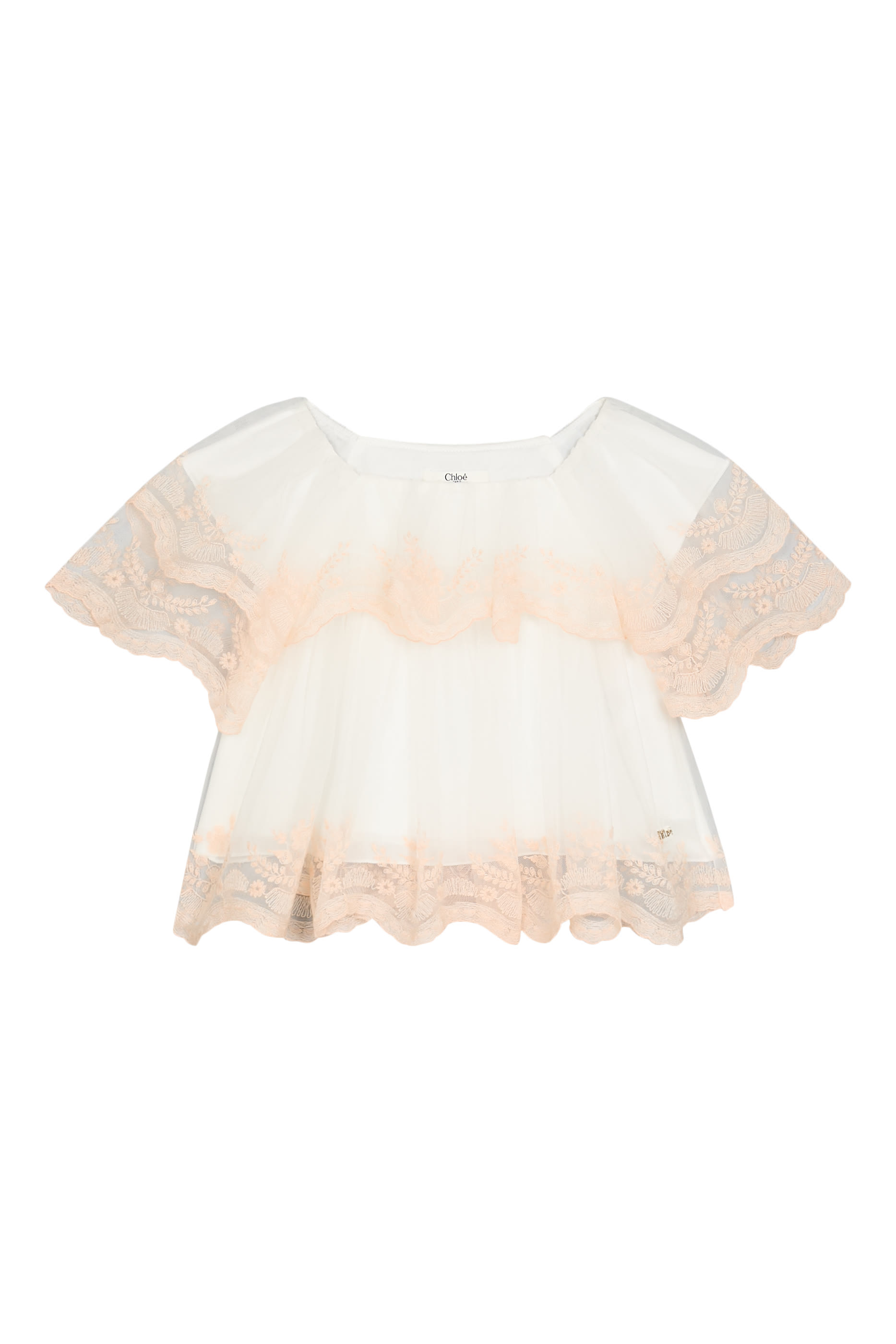 Kids Logo Tulle Top