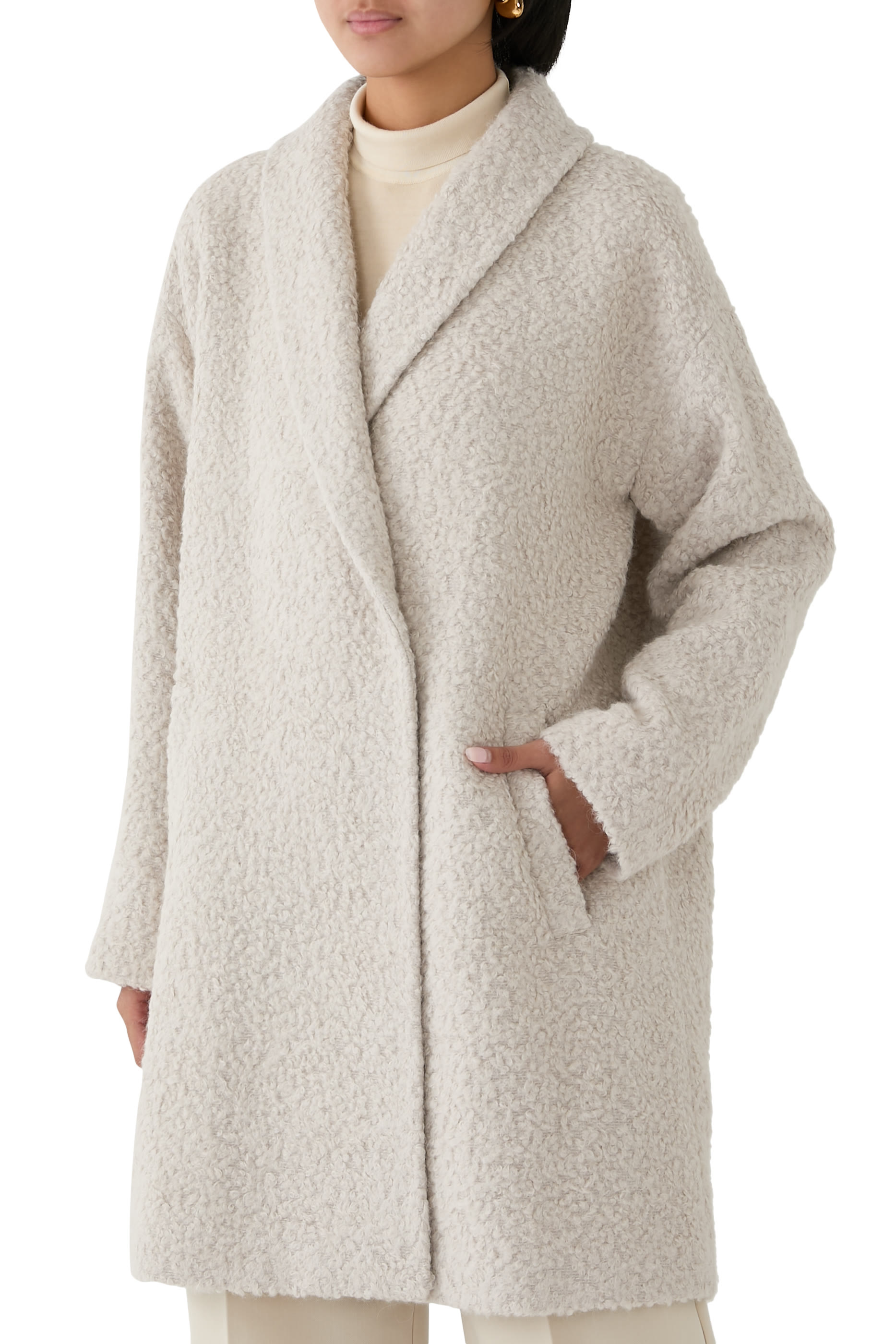 Alpaca Luxe Shawl Collar Coat