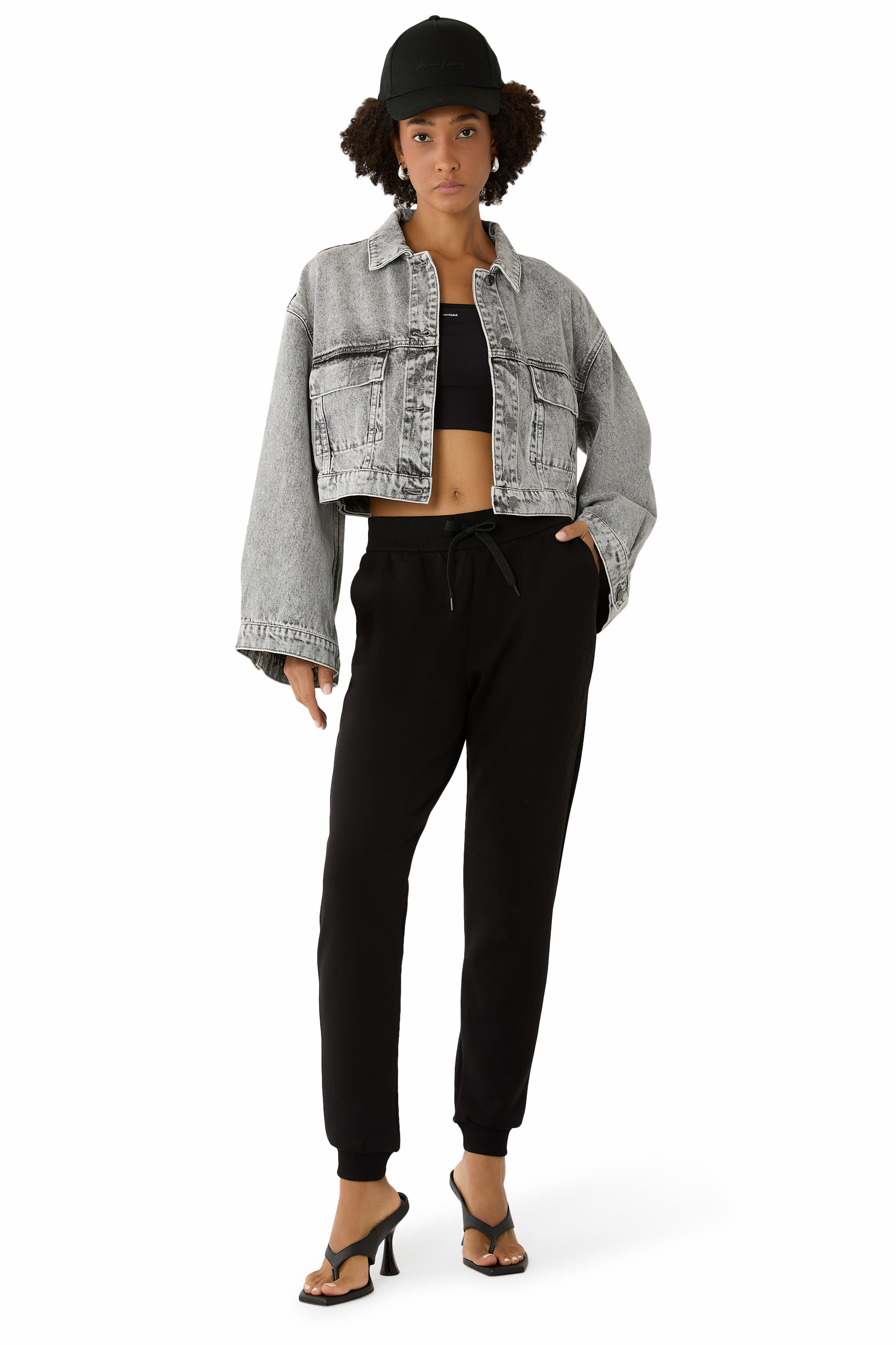 Denim Blouson Jacket