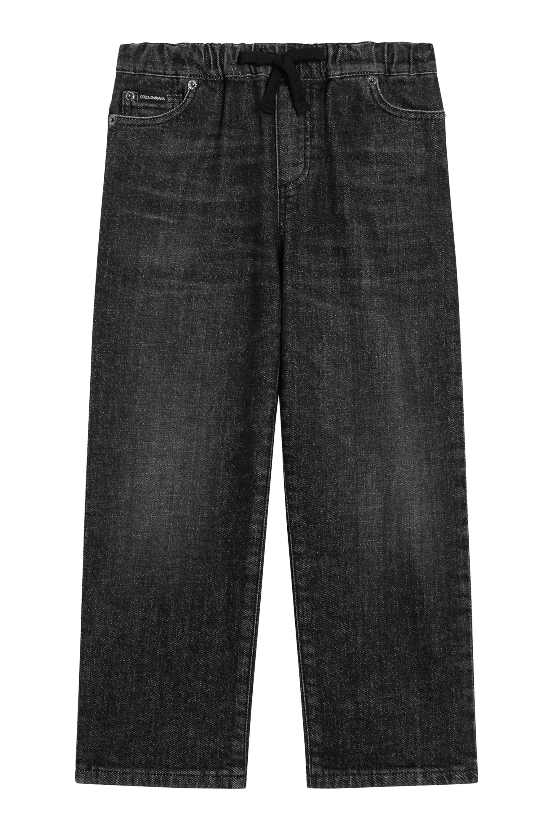 Kids 5-Pocket Denim Trousers