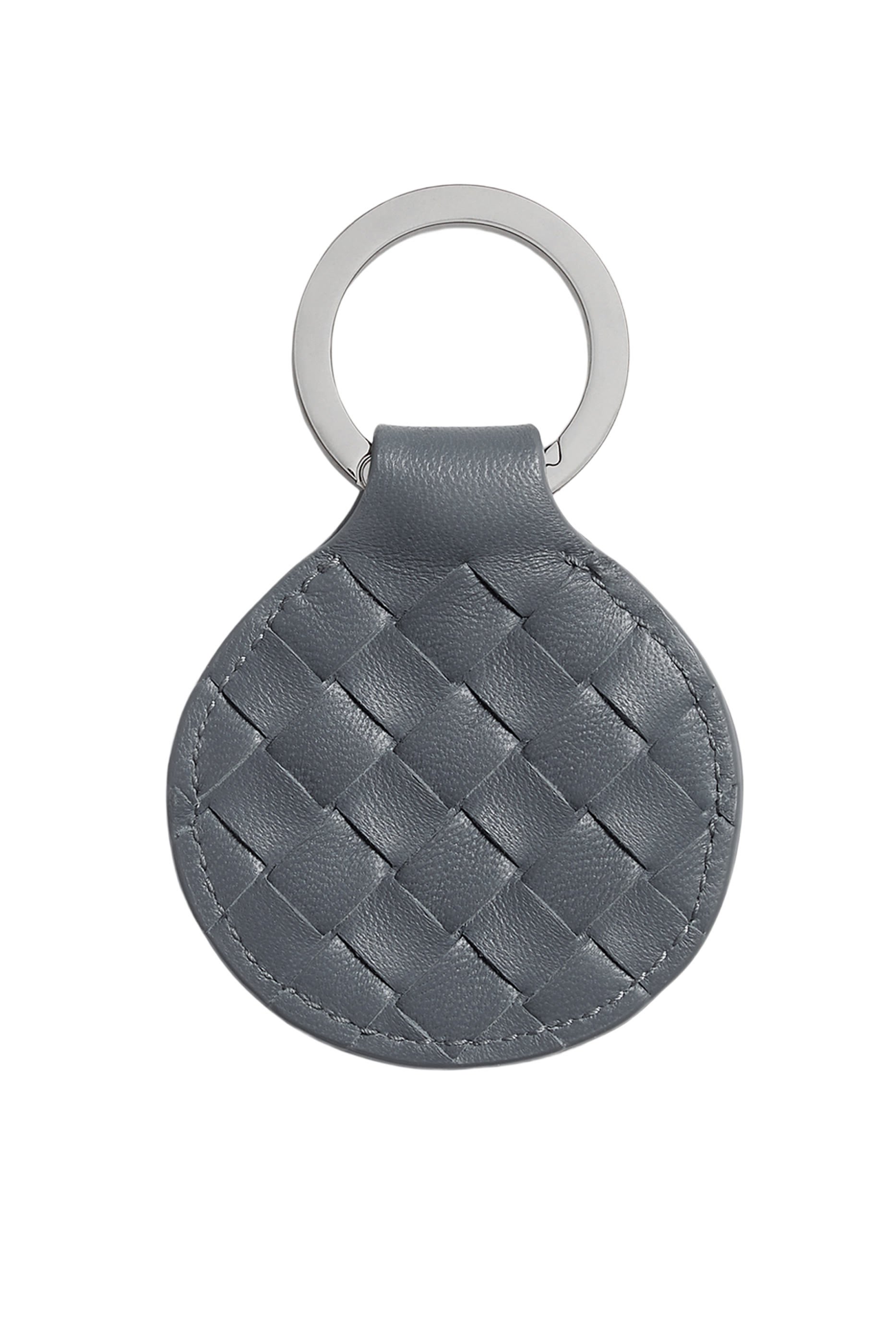 Intrecciato Piccolo Round Key Ring