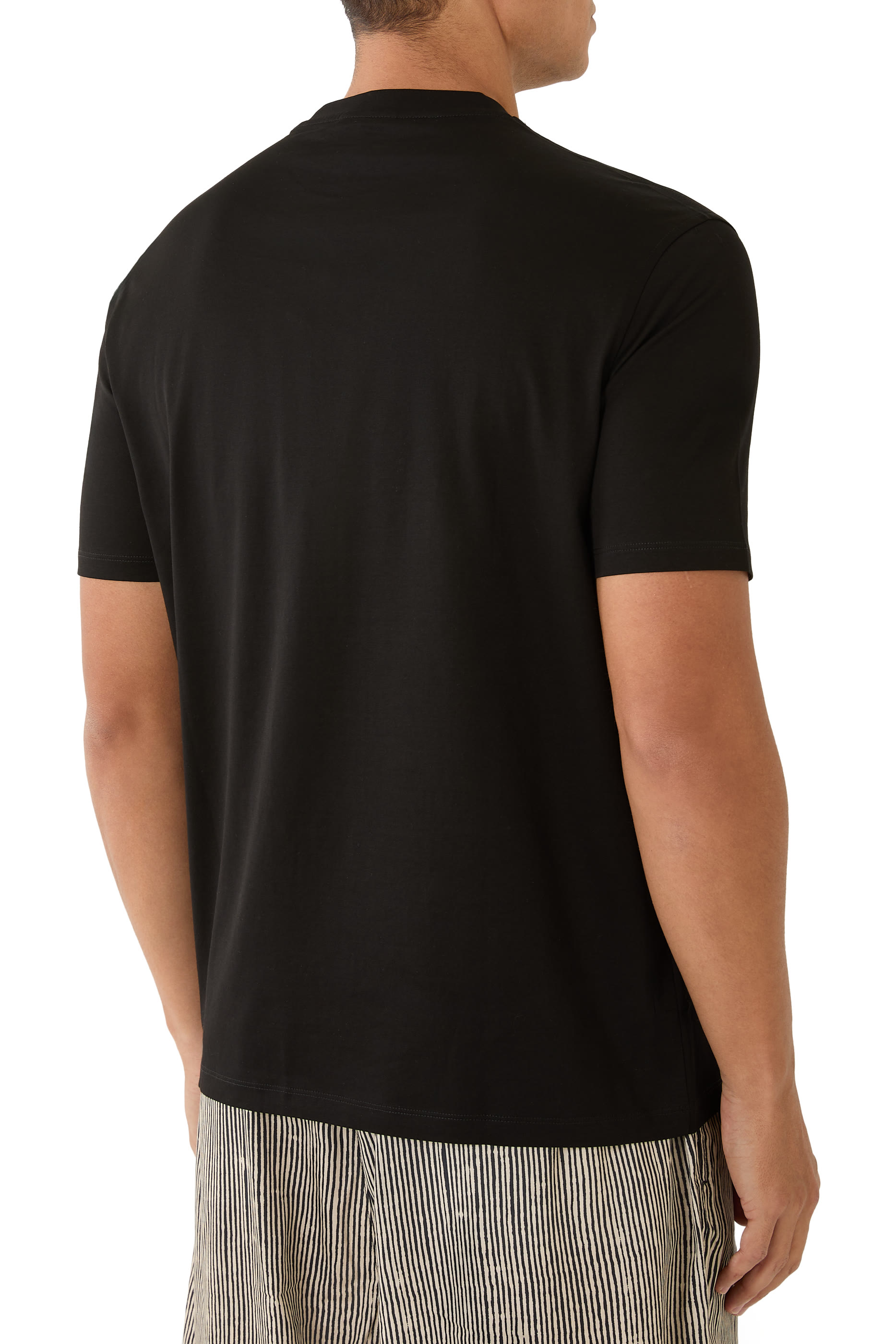 Tonal Logo Inlay Jersey T-Shirt