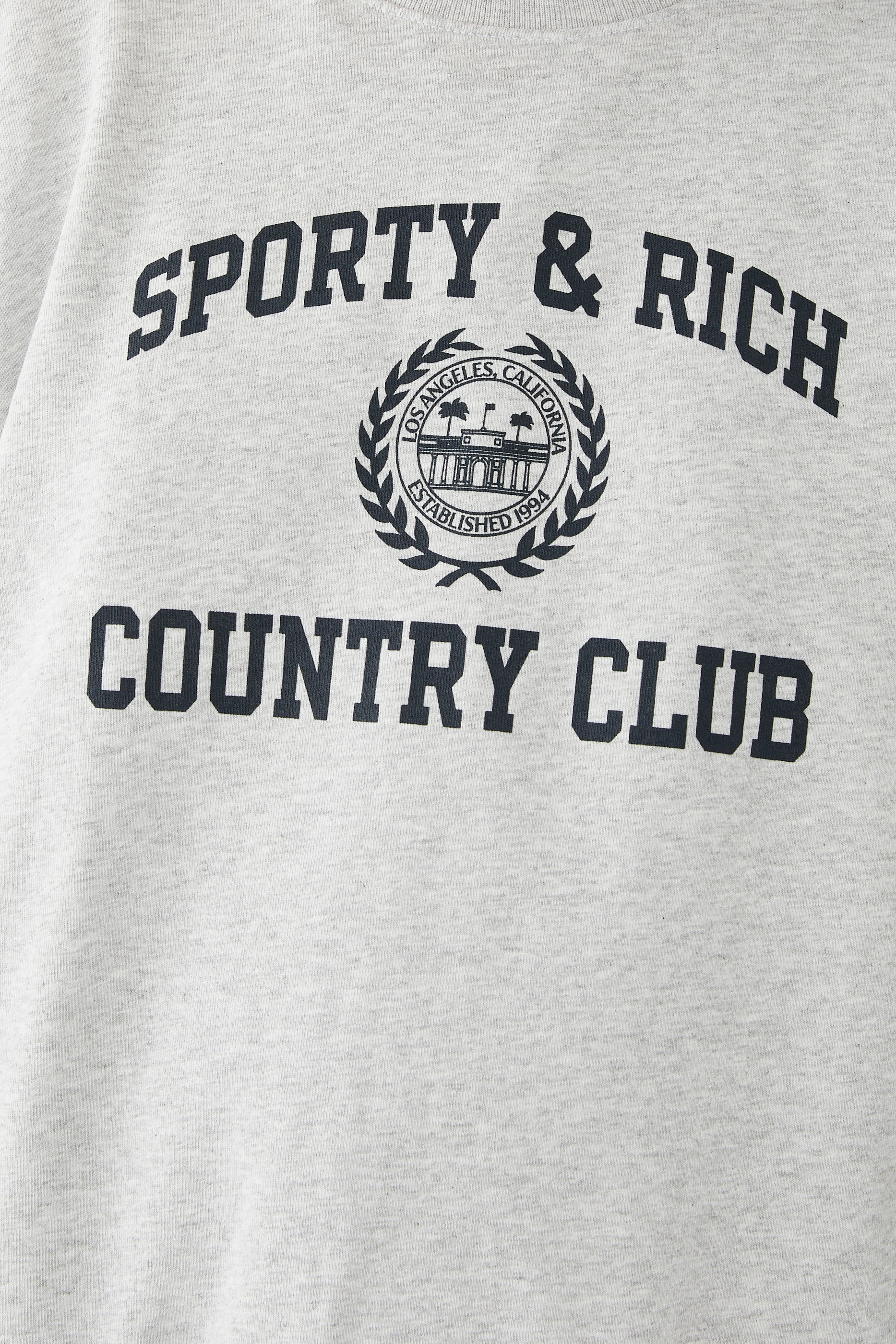 Varsity Crest Crew Neck Sweatshirt