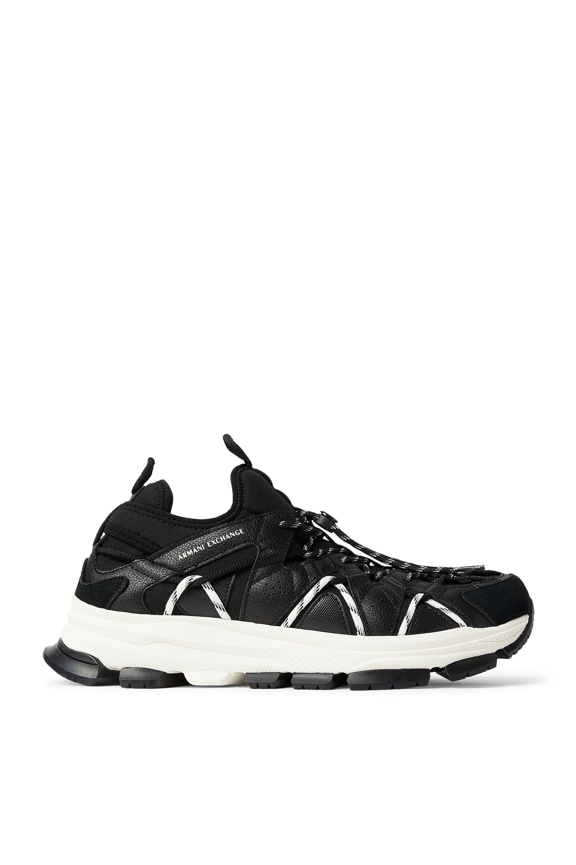 Logo Technical Fabric Sneakers