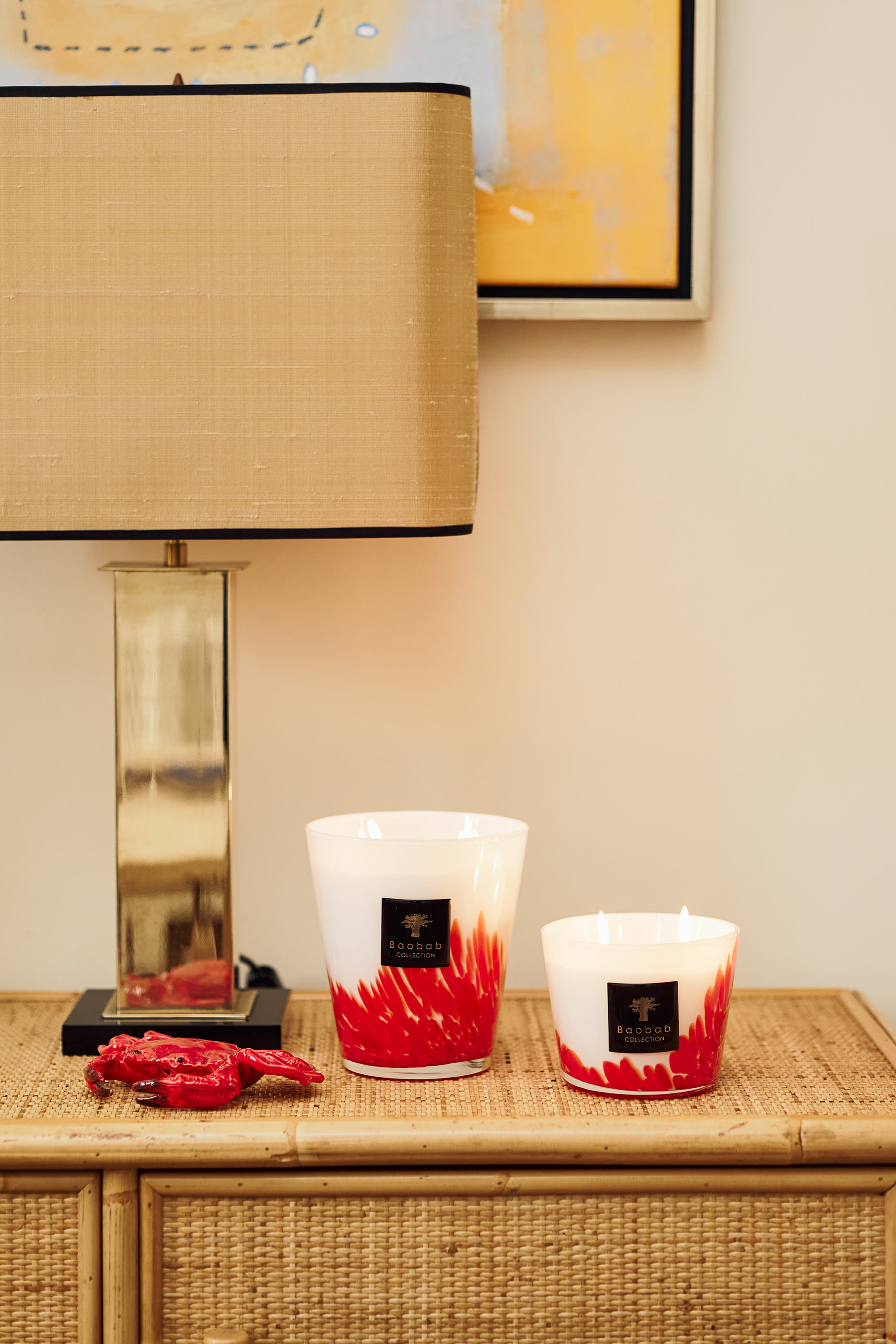 Max 10 Feathers Masaai Candle