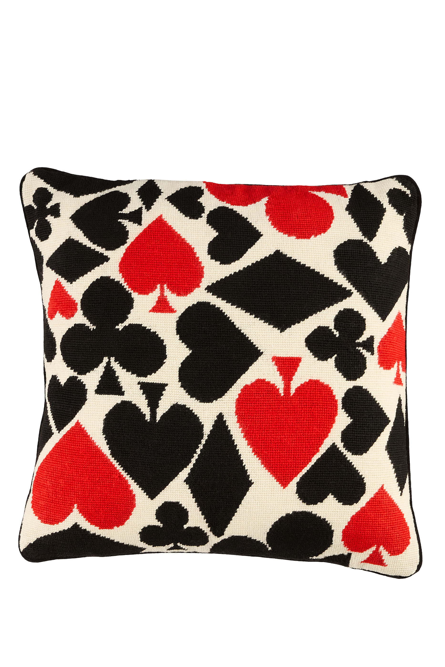 Full Deck Needlepoint Cushion