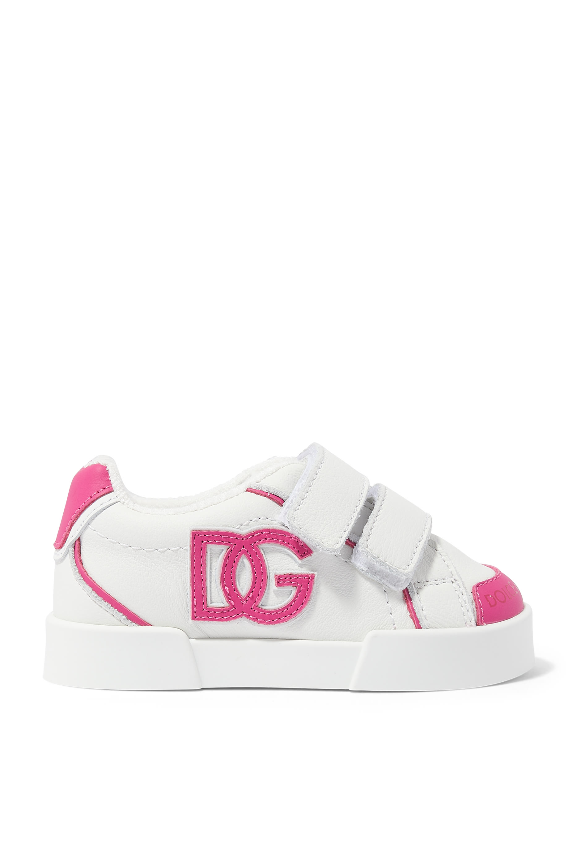 Kids Portofino Leather Low Top Sneakers