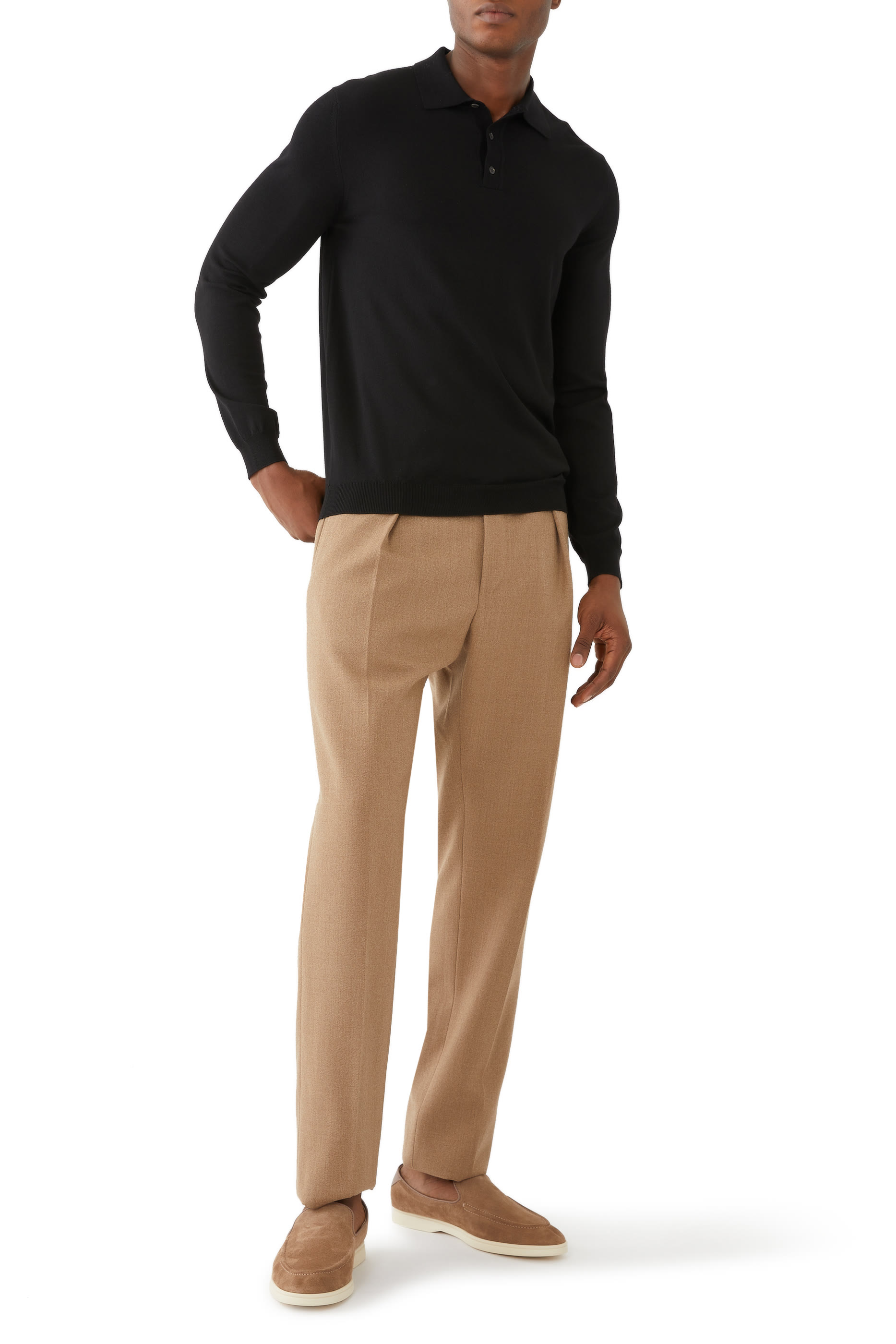 Flexwool Slim-Fit Polo Shirt