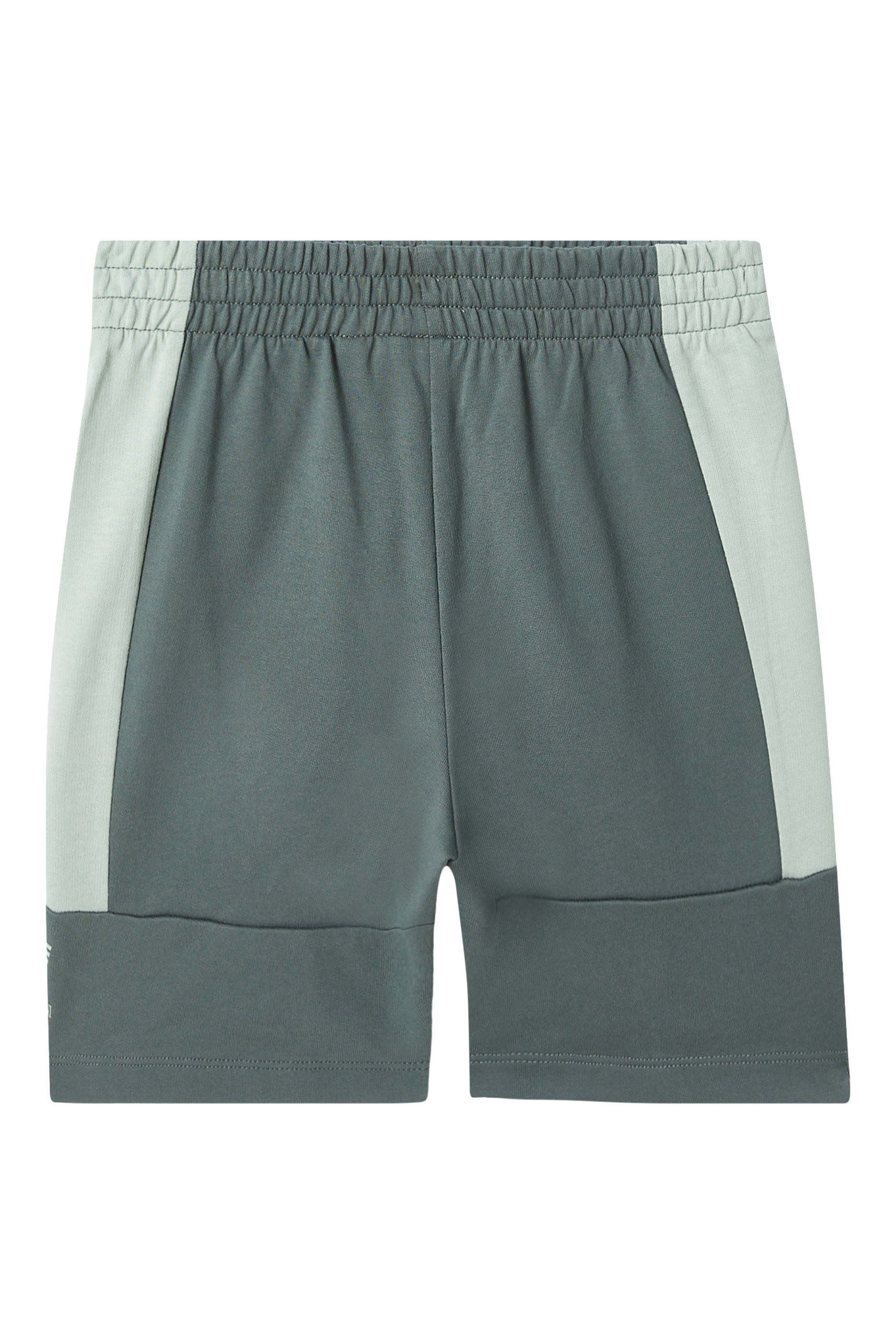 Kids EA7 Colorblock Shorts