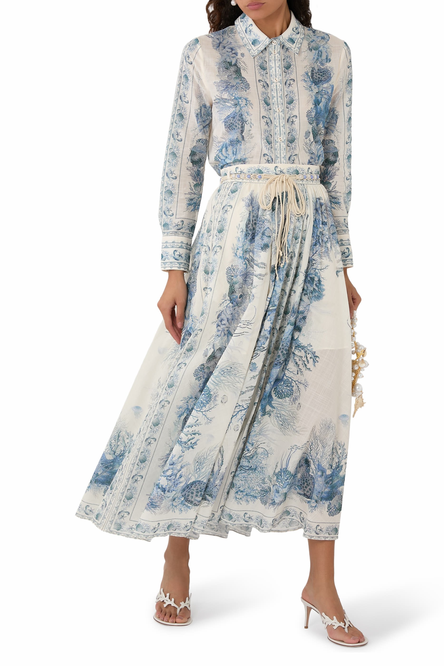 Wanderlust A-Line Maxi Skirt